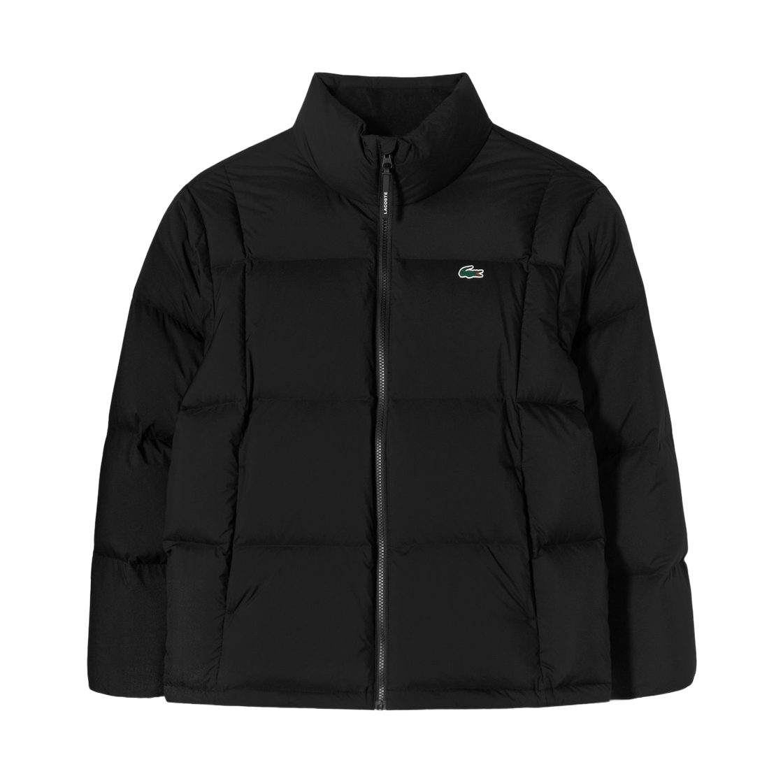 BH715E-56N-031 Lacoste Short Heavy Down Jumper Black