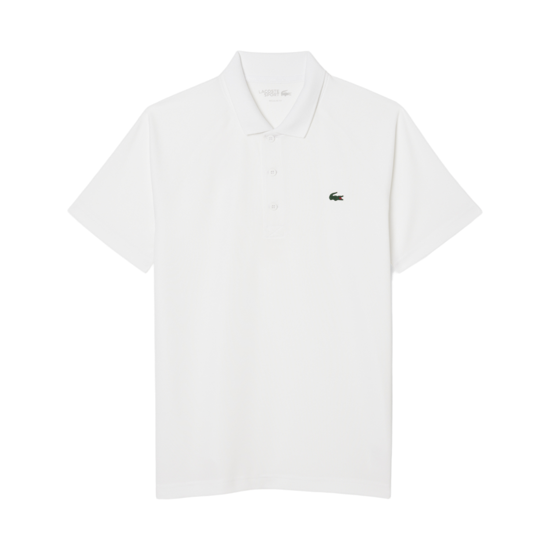 DH3201-56G-001 Lacoste Basic Raglan Polo Shirt White