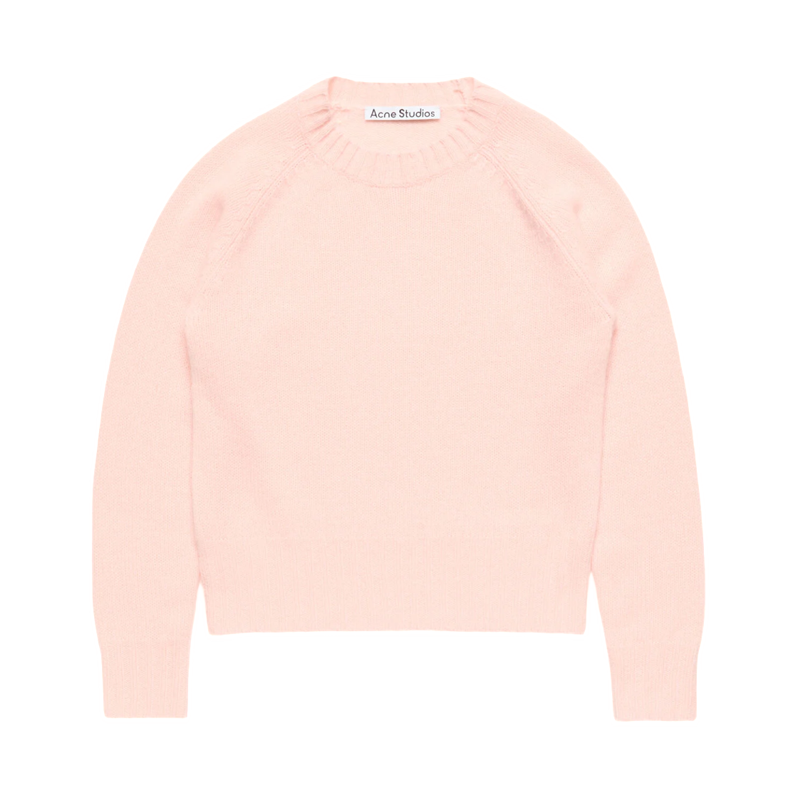 A60682-DYQ (W) Acne Studios Cashmere Sweater Light Rose Pink
