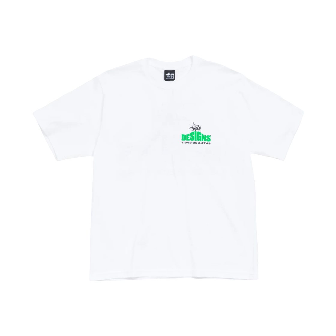스투시 디자인스 티셔츠 화이트(Stussy Designs T-Shirt White) - 2