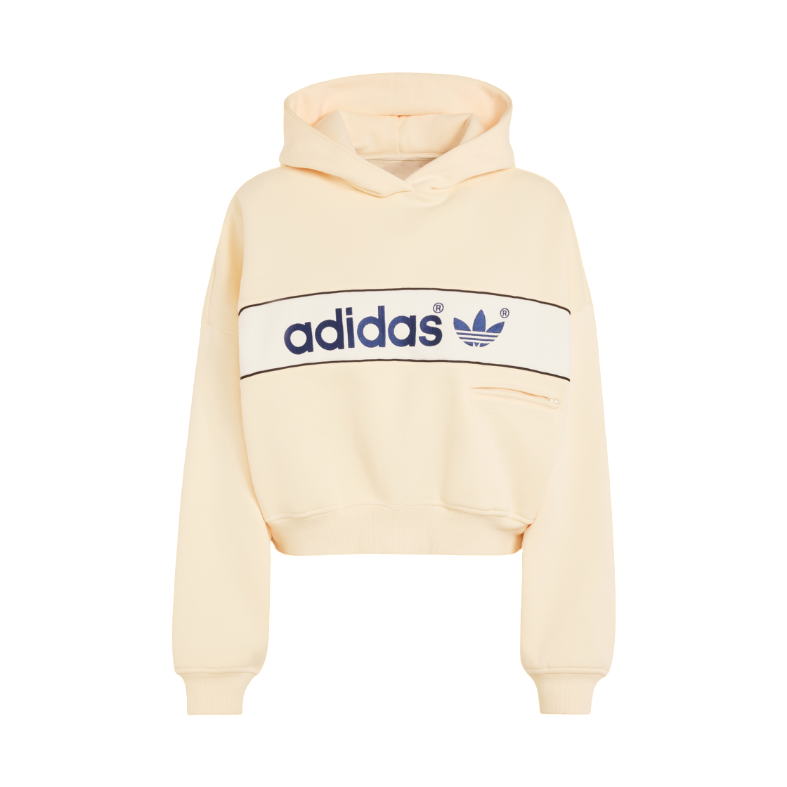 LD1621 (W) Adidas adiSignature NY Sweat Hoodie Warm Vanilla - KR Sizing