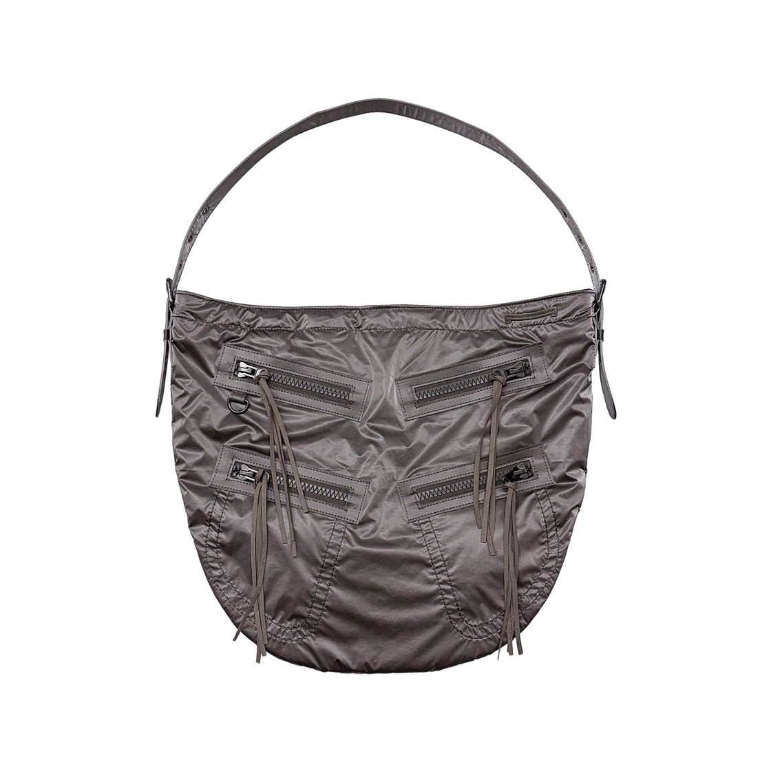 SC26A510CH Sculptor Metallic Hobo Bag Gun Metal