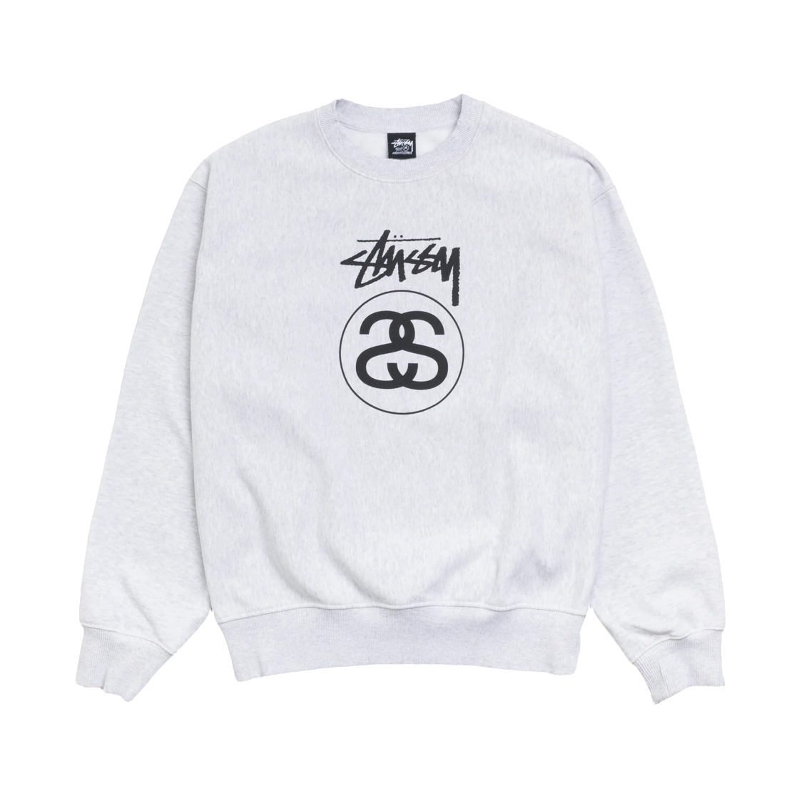스투시 스탁 링크 크루 애쉬 헤더(Stussy Stock Link Crew Ash Heather) - 1