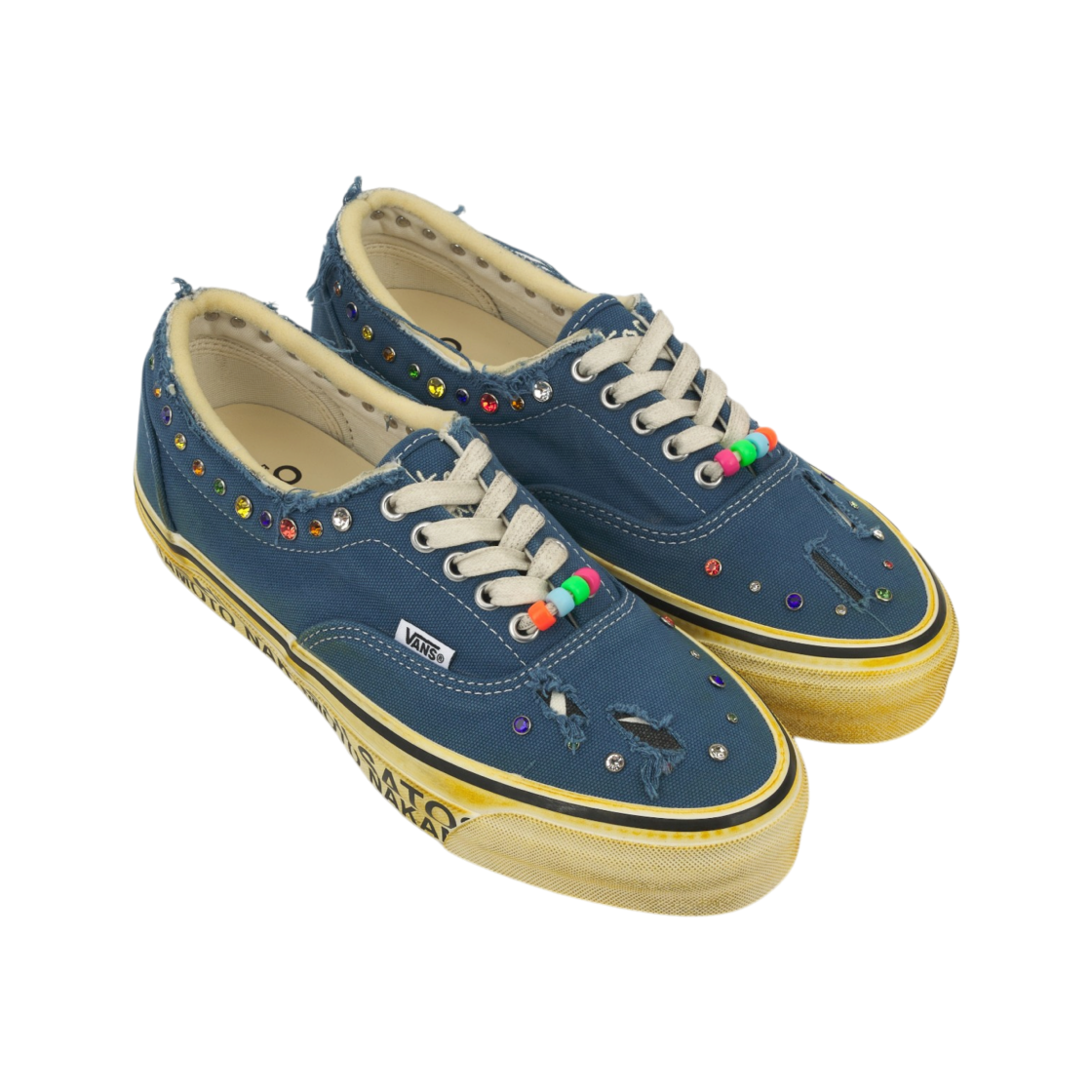 반스 x 사토시 나카모토 OTW 에라 95 젬스 네이비(Vans x Satoshi Nakamoto OTW Era 95 Gems Navy) - 4