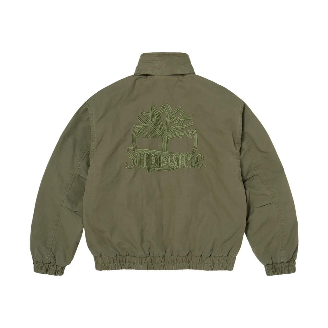 - Supreme x Timberland Ventile Utility Jacket Olive - 26FW
