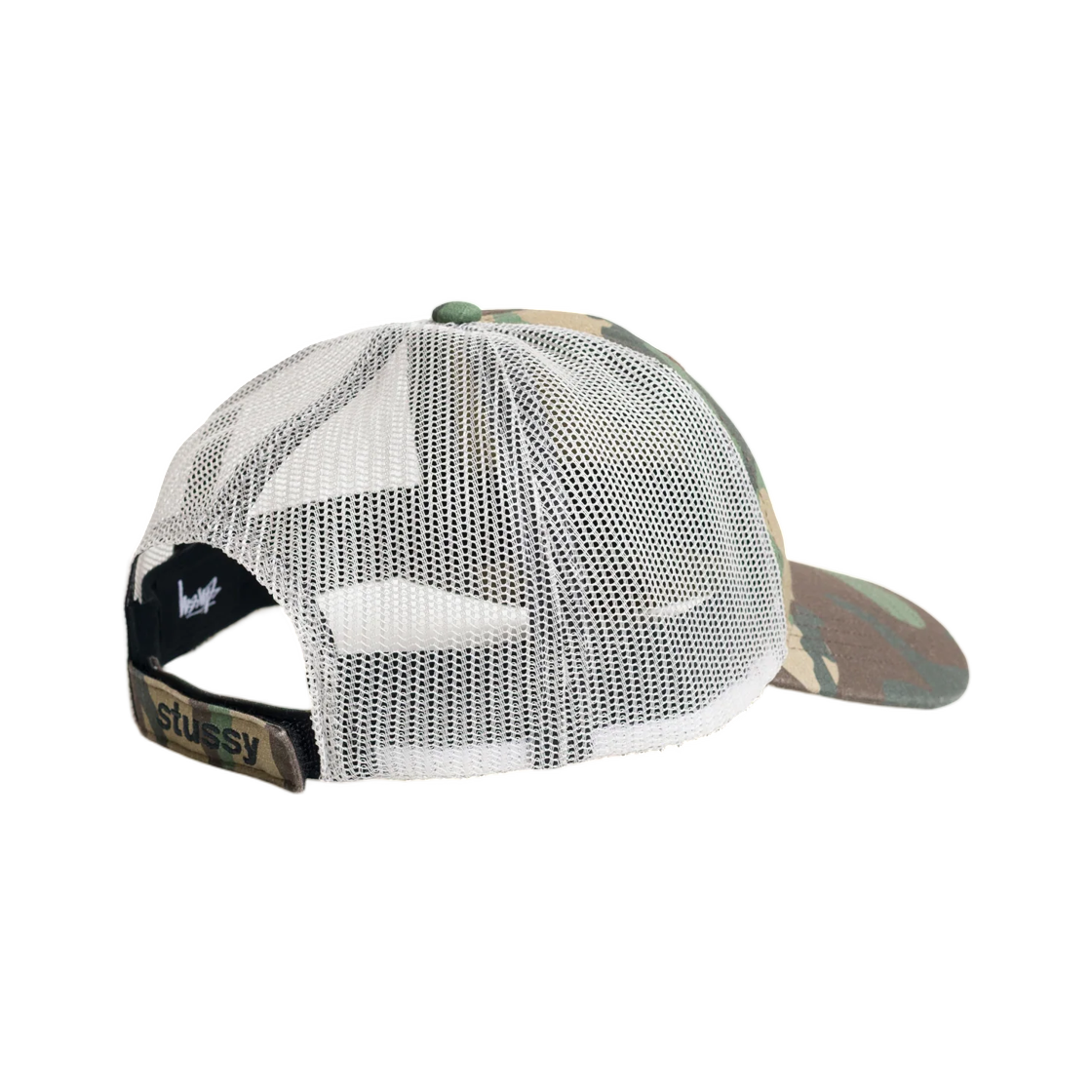 스투시 립스탑 S 스타 트러커 캡 우드랜드 카모(Stussy Ripstop S Star Trucker Woodland Camo) - 3
