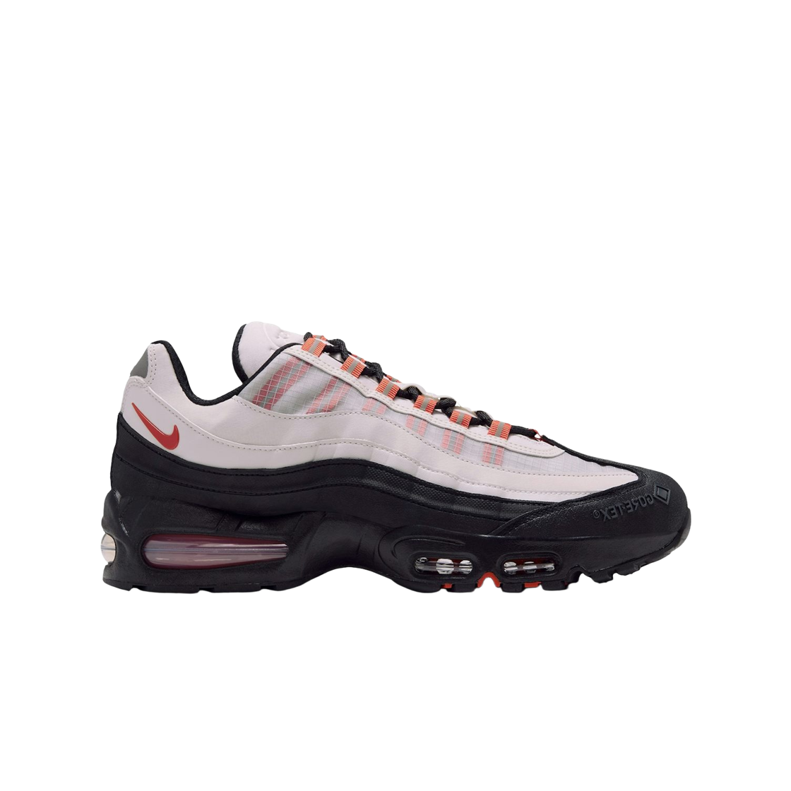 IO1877-001 Nike Air Max 95 Big Bubble Gore-Tex Light Bone Campfire Orange