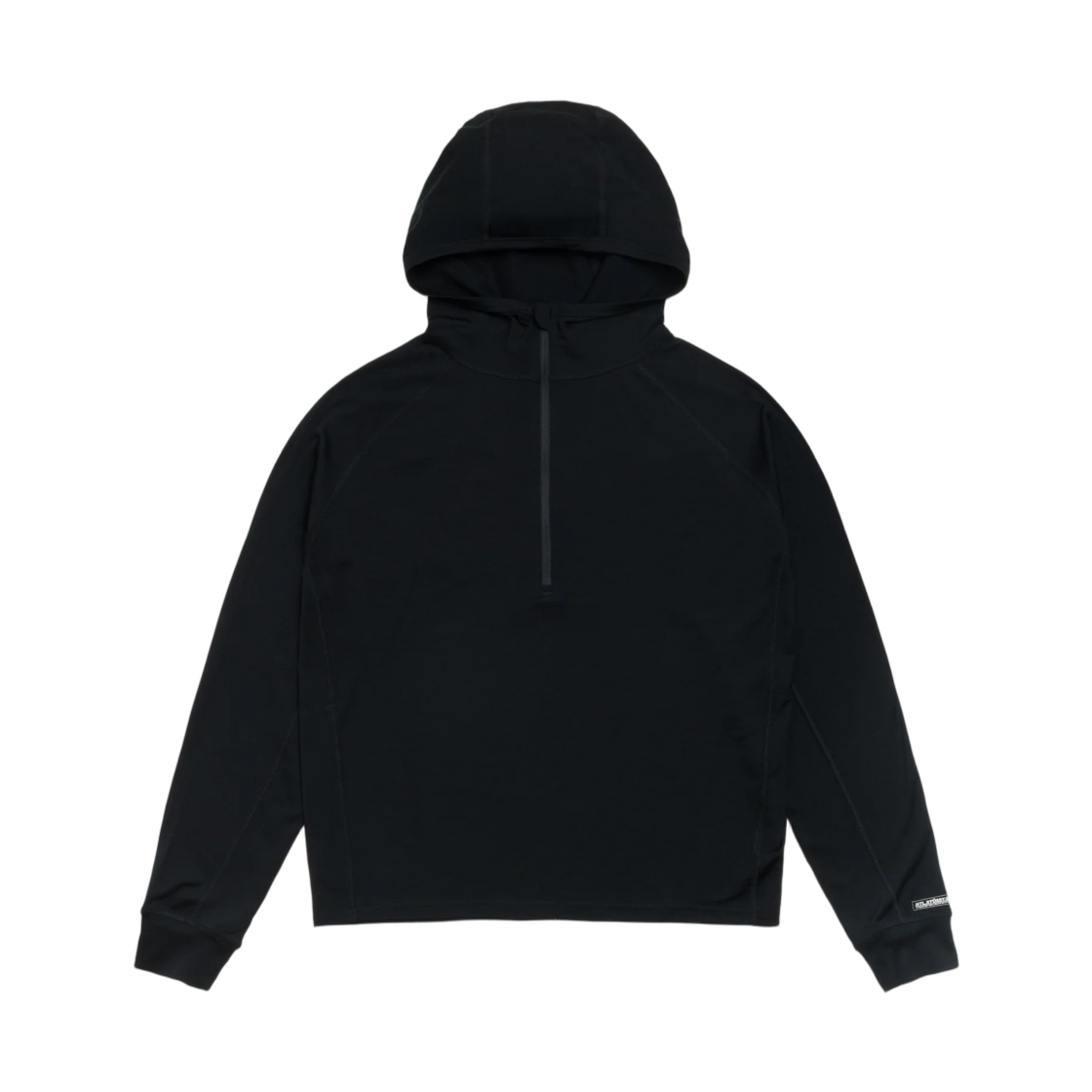 1140406 Stussy Hooded Utility Pullover Black