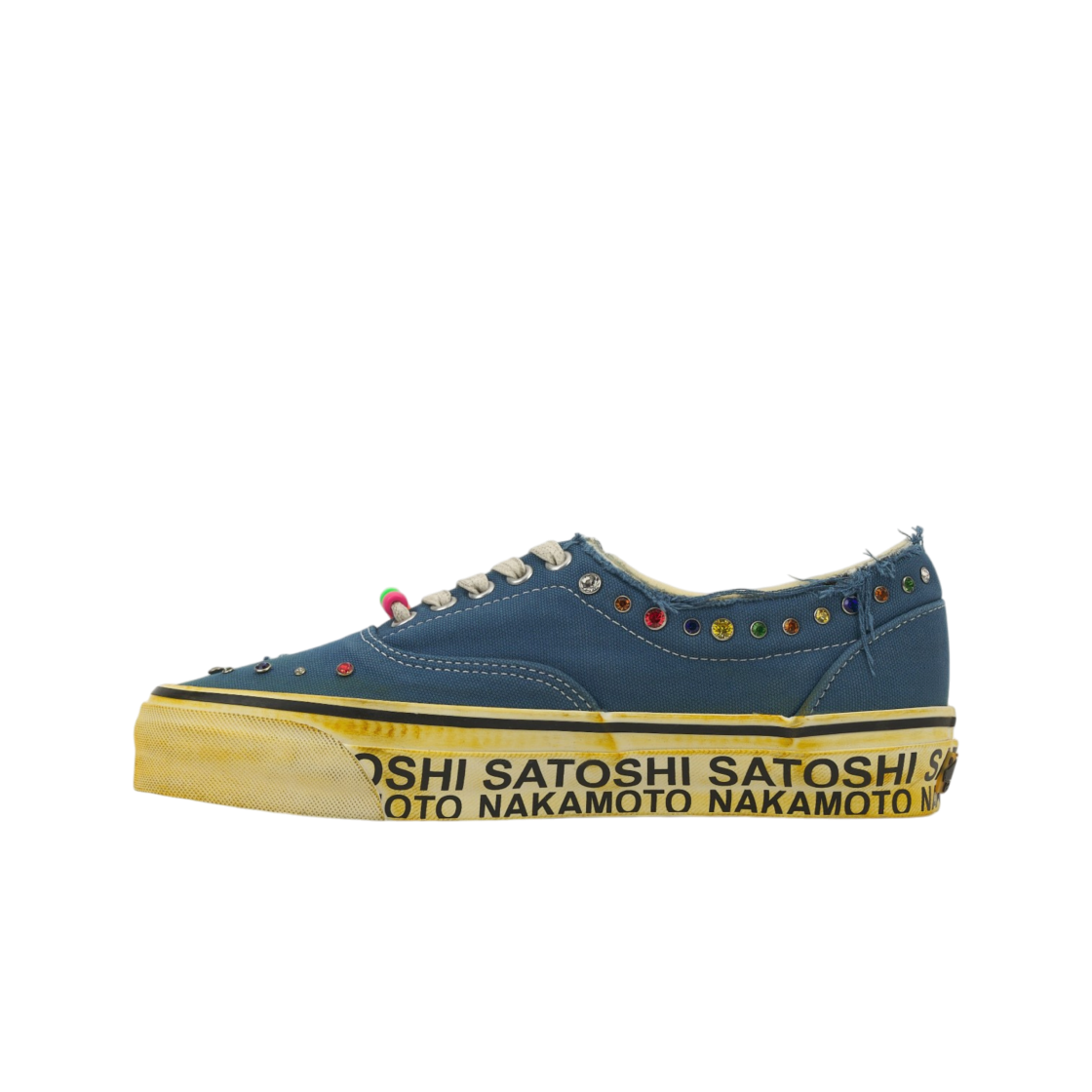 반스 x 사토시 나카모토 OTW 에라 95 젬스 네이비(Vans x Satoshi Nakamoto OTW Era 95 Gems Navy) - 3