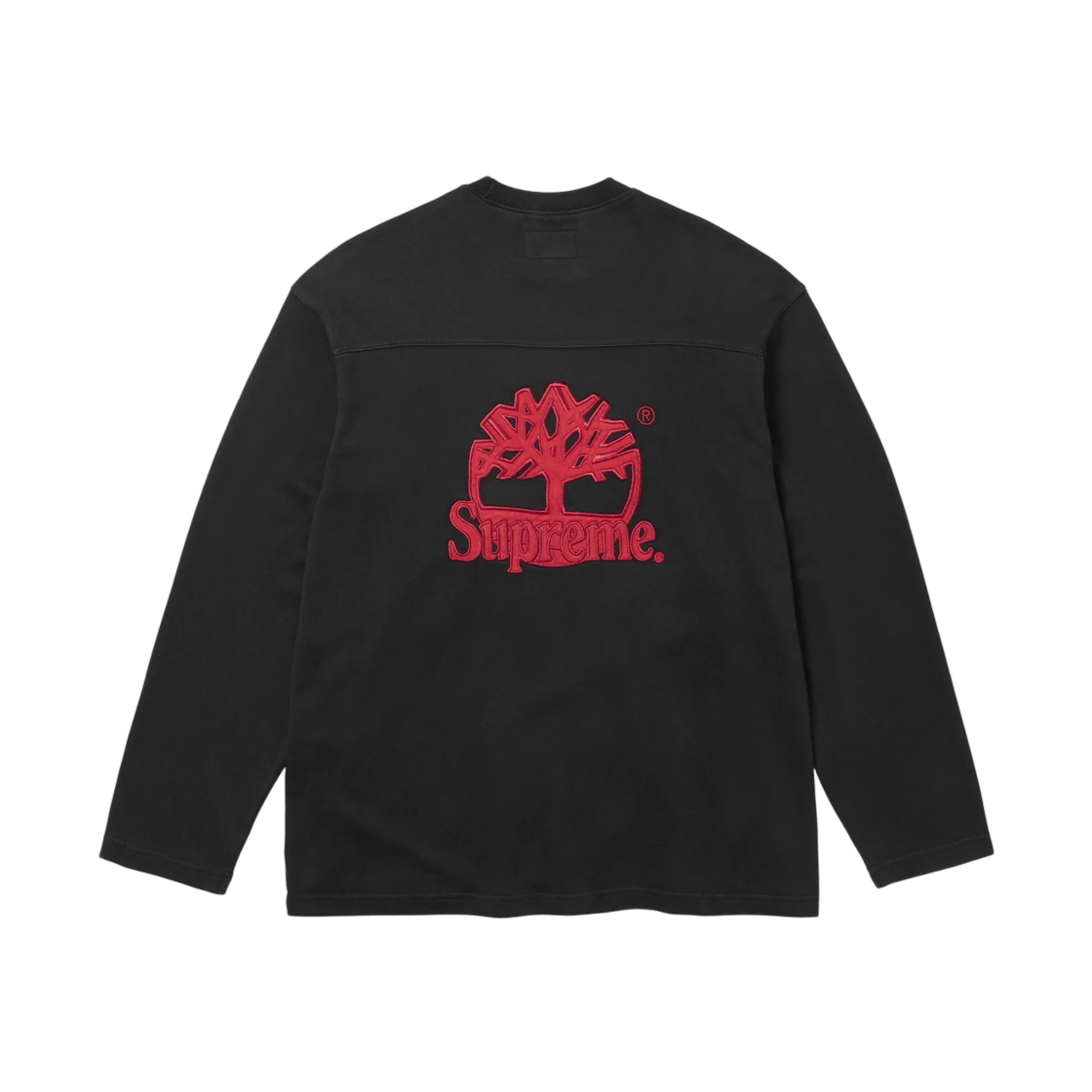 - Supreme x Timberland L/S Football Top Black - 26FW