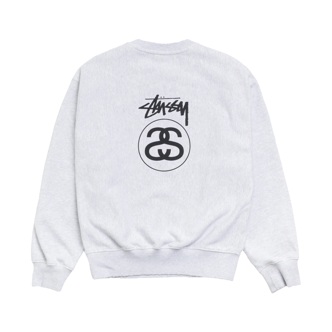 스투시 스탁 링크 크루 애쉬 헤더(Stussy Stock Link Crew Ash Heather) - 2
