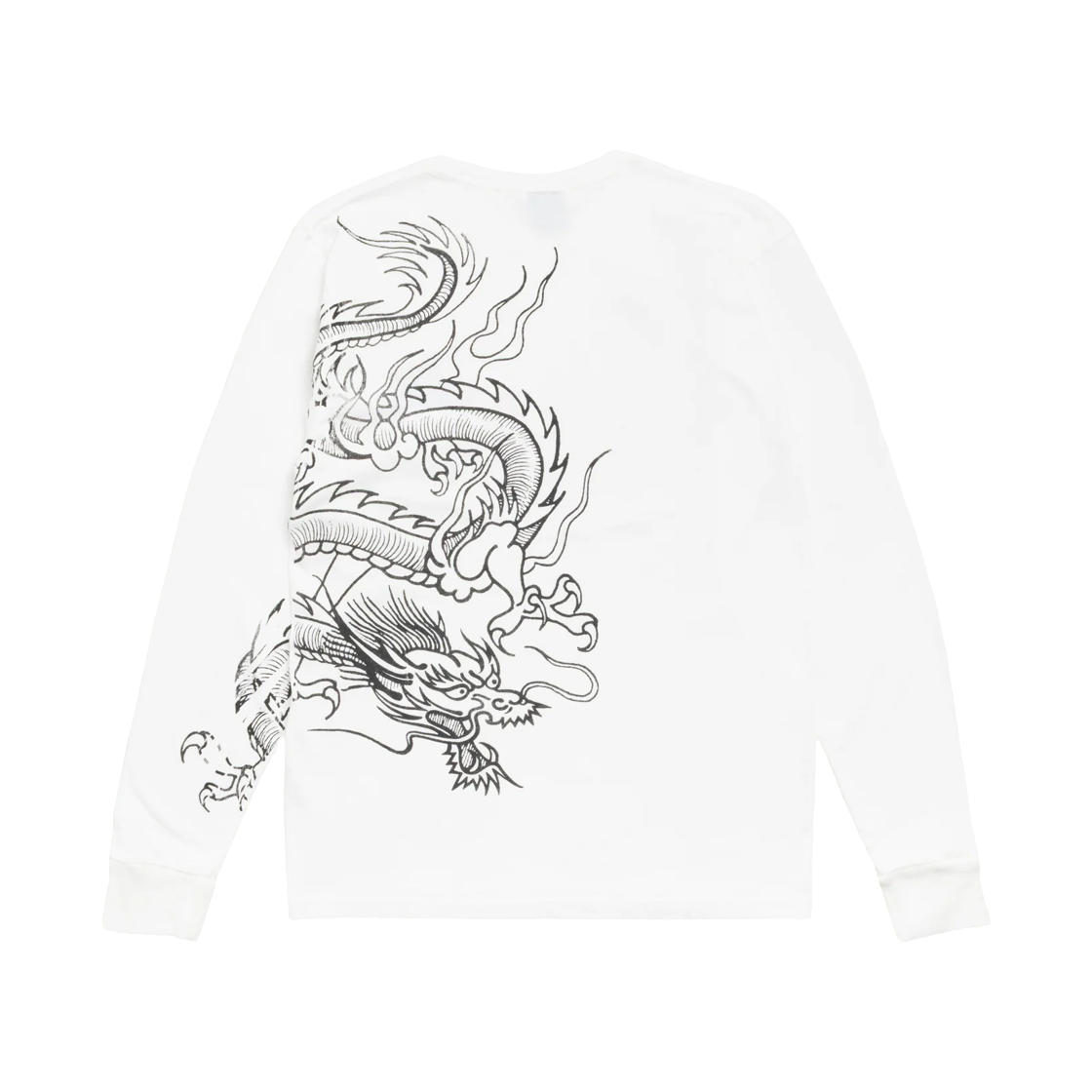 1995213 Stussy Dragon LS T-Shirt Natural