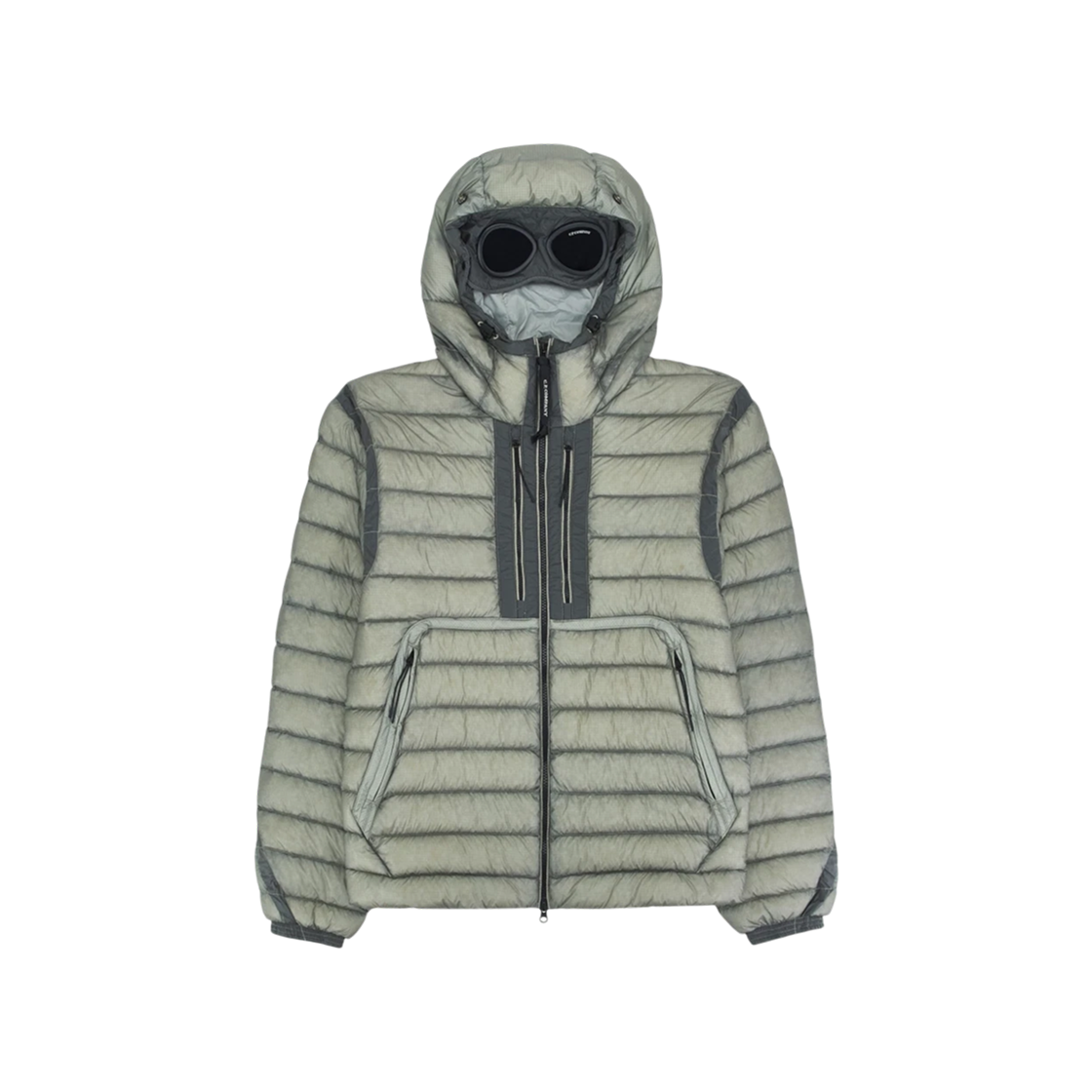 C.P. 컴퍼니 D.D. 쉘 고글 체스트 포켓 자켓 플린트 그레이 - 26FW(C.P. Company D.D. Shell Goggle Chest Pocket Jacket Fallen Rock - 26FW) - 1