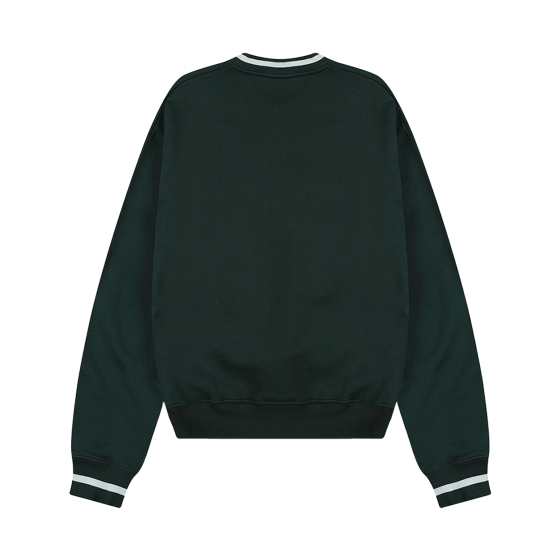 피어 스포티앤리치 세리프 로고 엠브로이더드 브이넥 그린(PEER Sporty & Rich Serif Logo Embroidered V-Neck Green) - 2