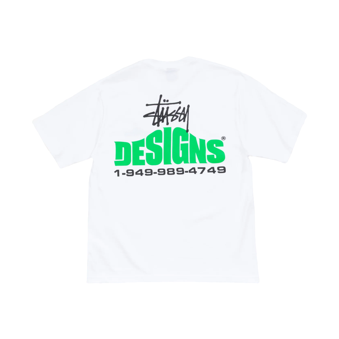 스투시 디자인스 티셔츠 화이트(Stussy Designs T-Shirt White) - 1