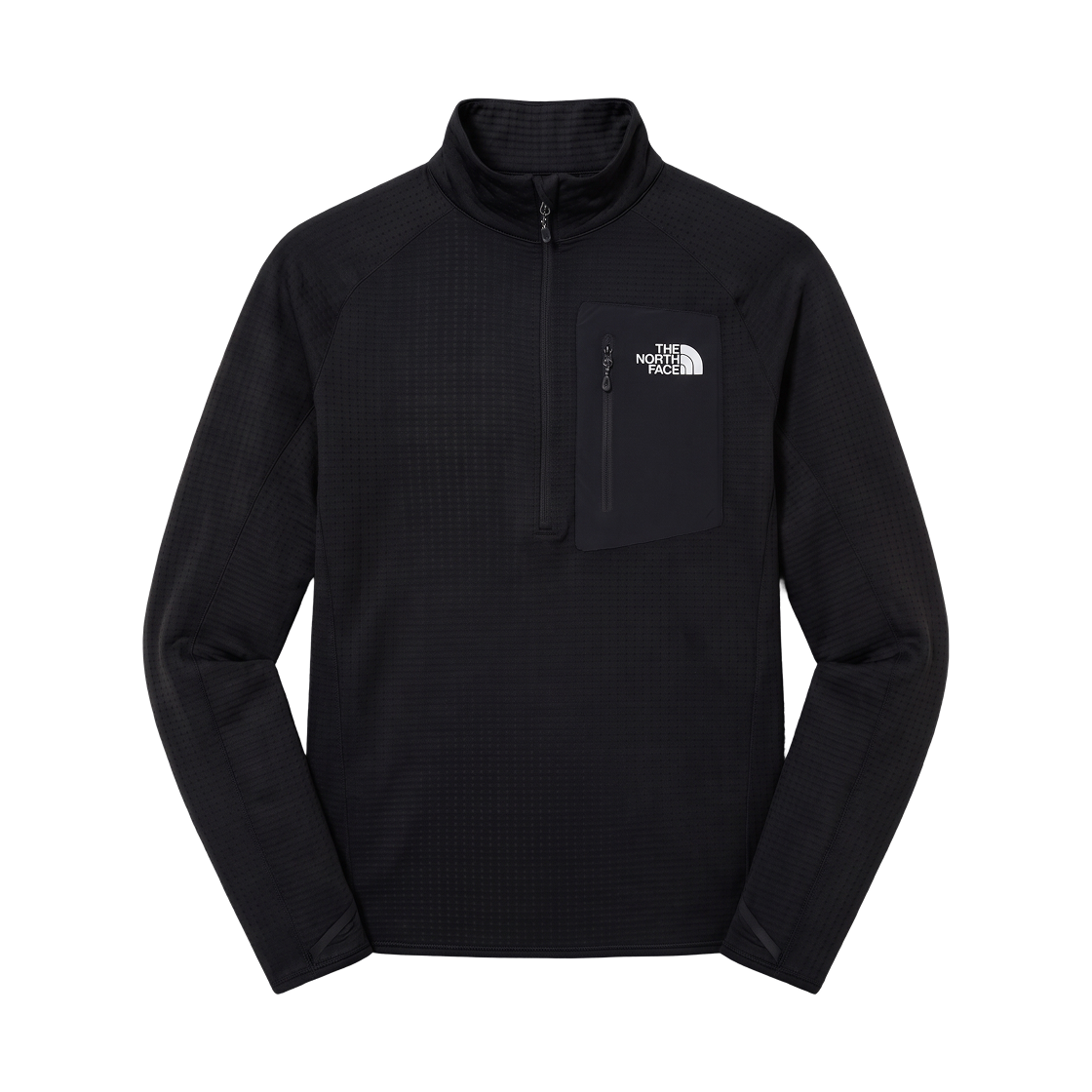 NT7LS54A The North Face Expedition Dry Dot Zip High Black - 26FW