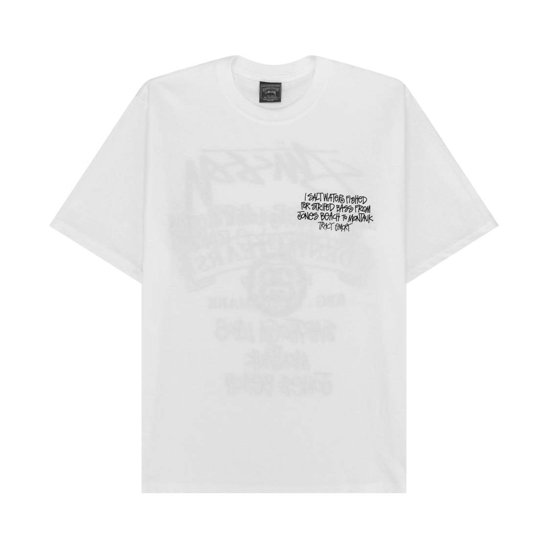 스투시 x 데님 티어스 비치 투어 티셔츠 화이트(Stussy x Denim Tears Beach Tour T-Shirt White) - 2