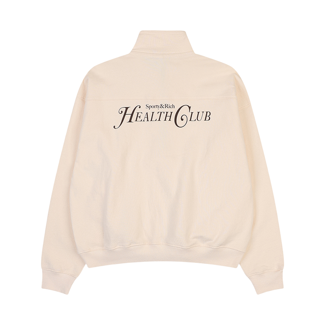 피어 스포티앤리치 리졸리 쿼터 집 아이보리(PEER Sporty & Rich Rizolli Quarter Zip Ivory) - 2