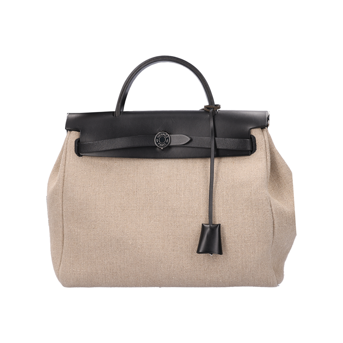 IT3N4P4I6G7J Hermes Herbag 31 Canvas Ecru