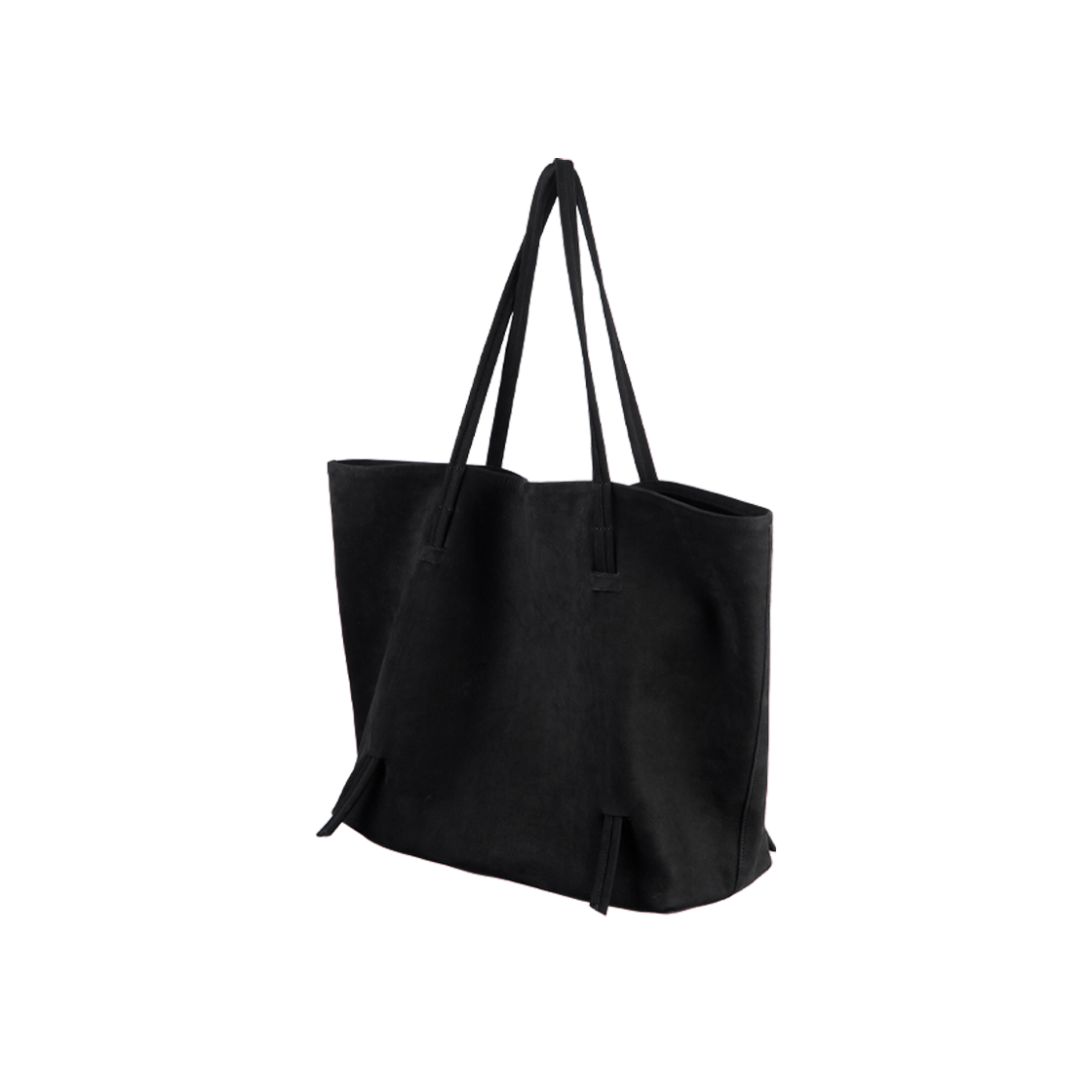 폴리테루 쇼퍼 토트백 스웨이드 블랙(Polyteru Shopper Tote Bag Suede Black) - 3
