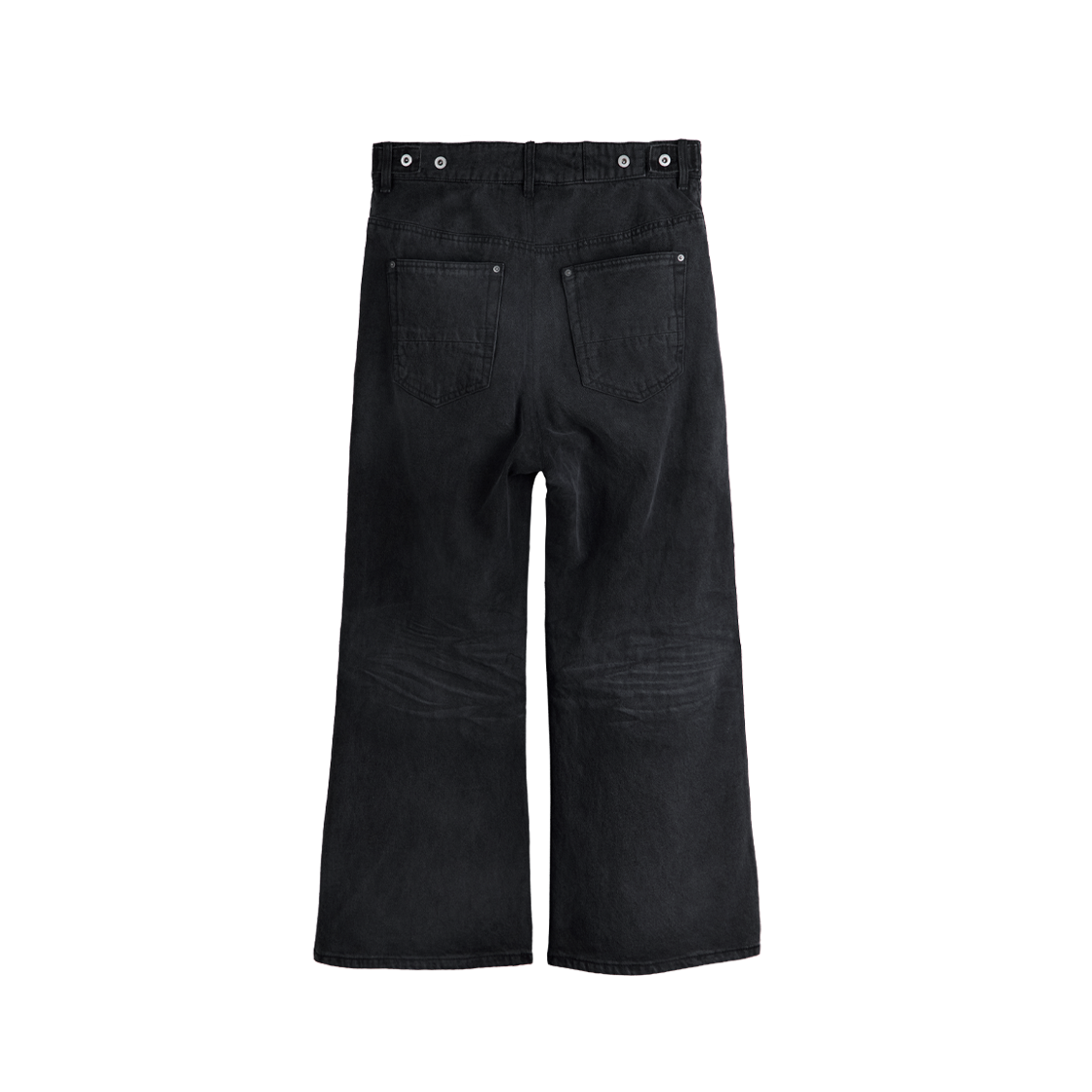 폴리테루 루즈드 코티드 진 (매트 코티드) 블루 차콜(Polyteru Loosed Coated Jean (Matt Coated) Blue Charcoal) - 2