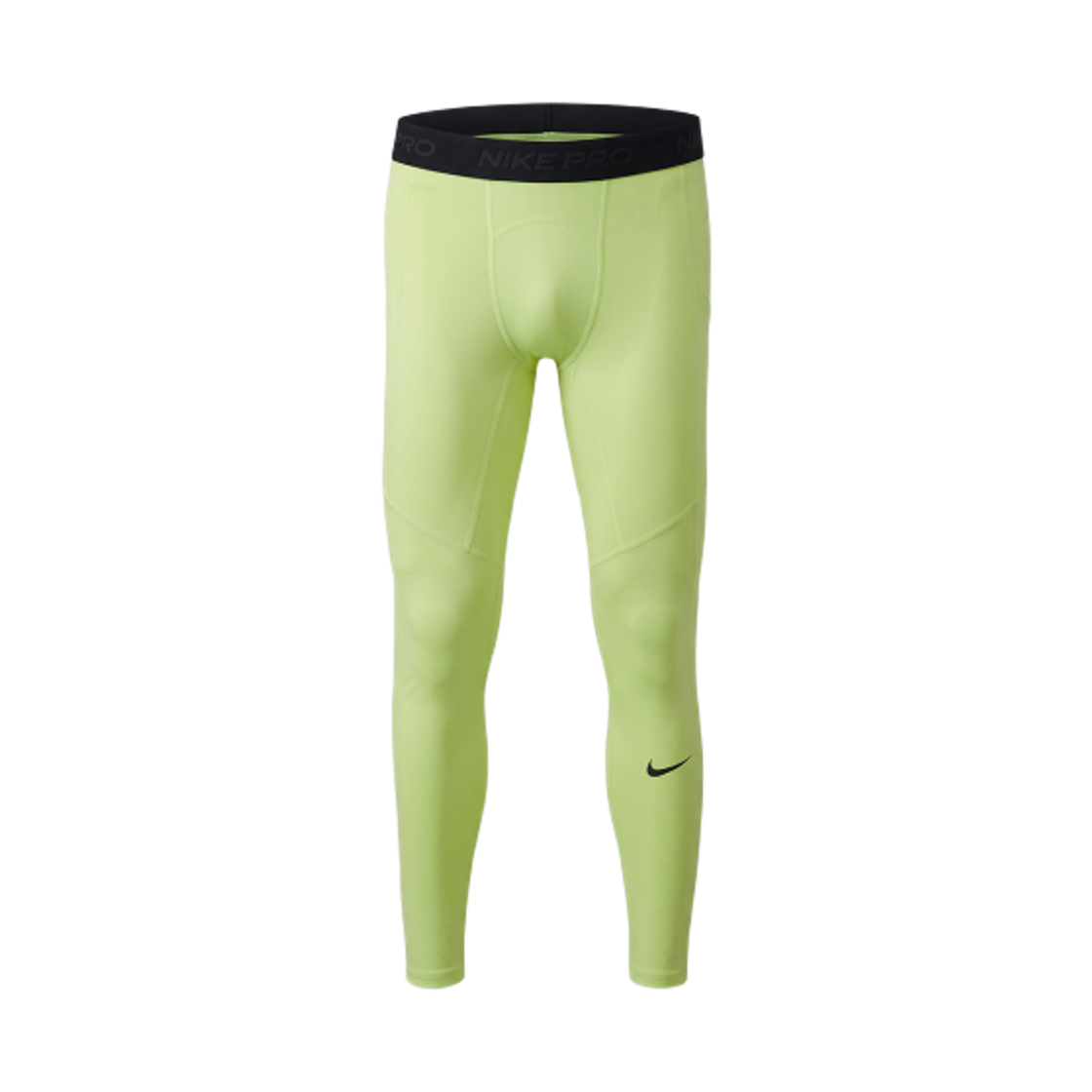 FB7953-360 Nike Pro Dri-Fit Fitness Tights Light Liquid Lime Black - Asia