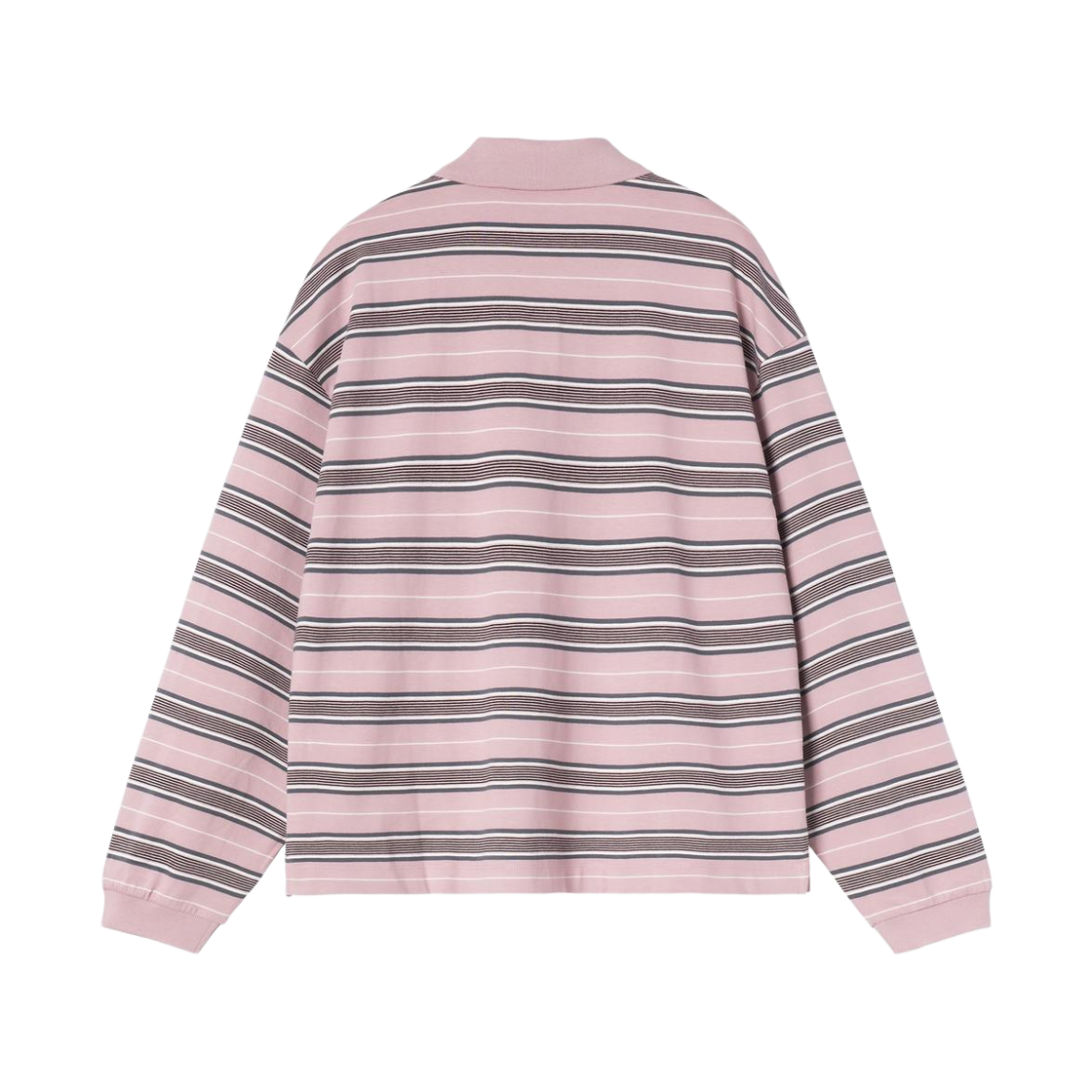 (W) 칼하트 WIP 롱슬리브 브론슨 폴로 브론슨 스트라이프 호텐시아((W) Carhartt WIP Long Sleeve Bronson Polo Bronson Stripe Hortensia) - 2