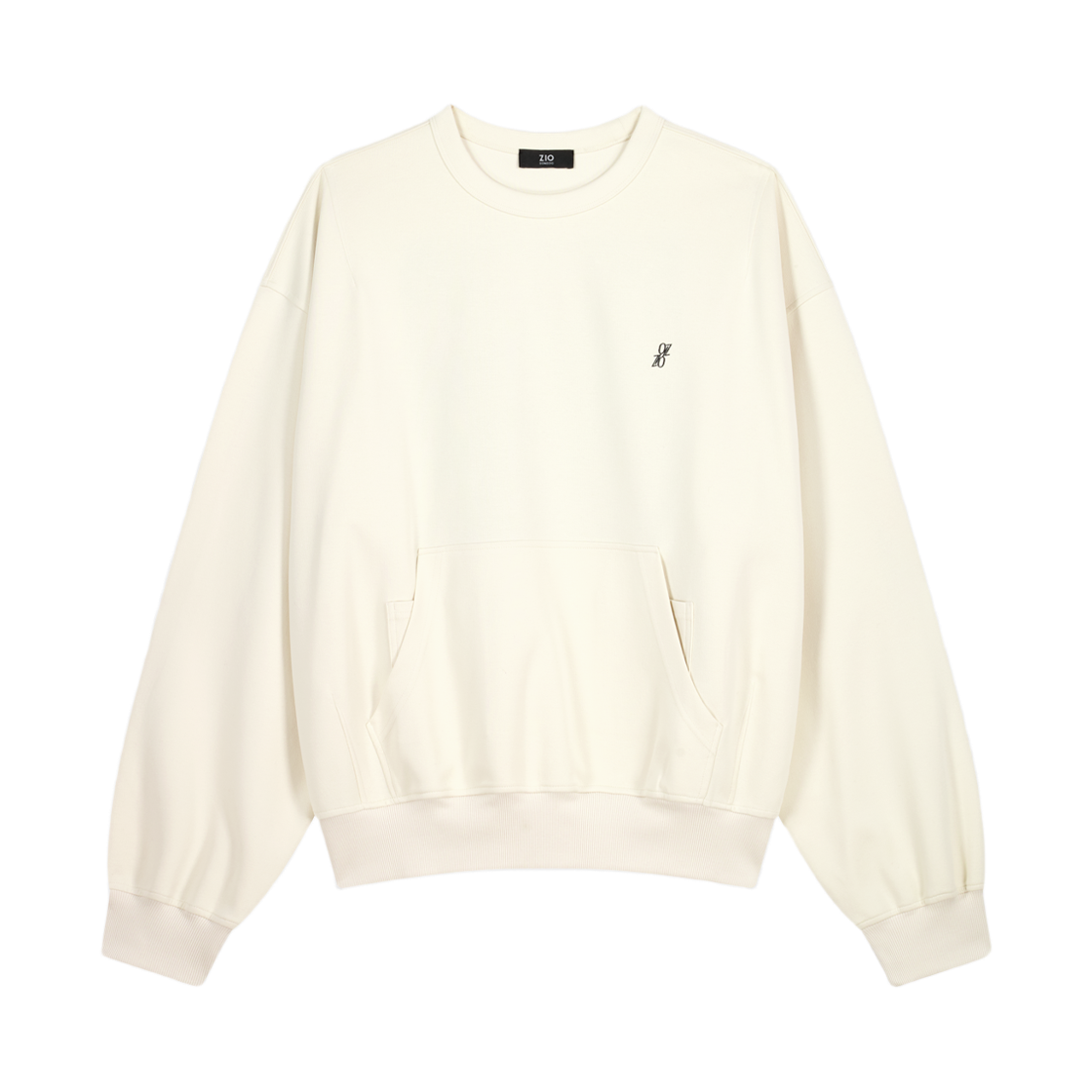 BI5TS536CR ZIOSONGZIO COLLECTION Surrealism Sweatshirt Cream