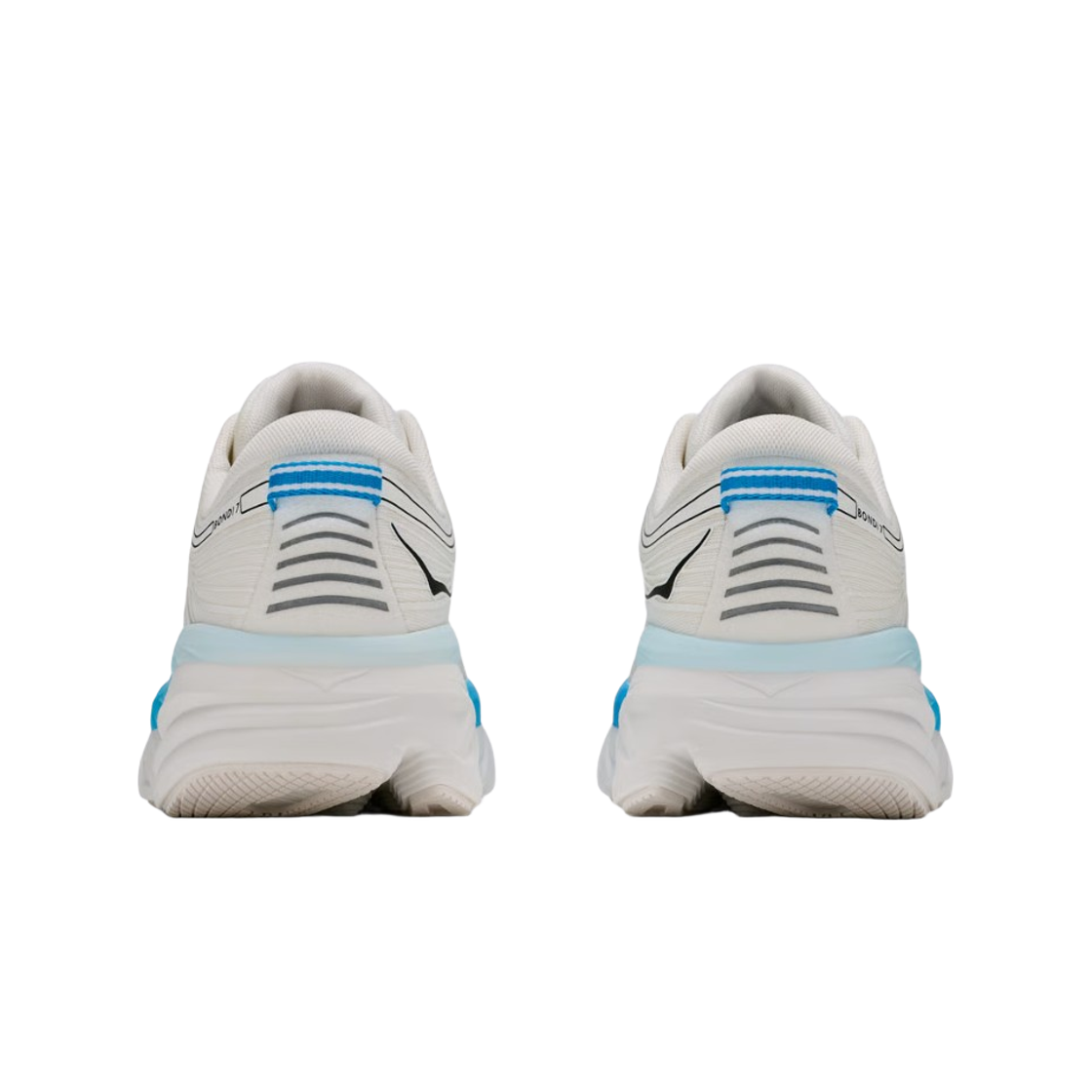 호카 본디 7 화이트 스카이워드 블루(Hoka Bondi 7 White Skyward Blue) - 3