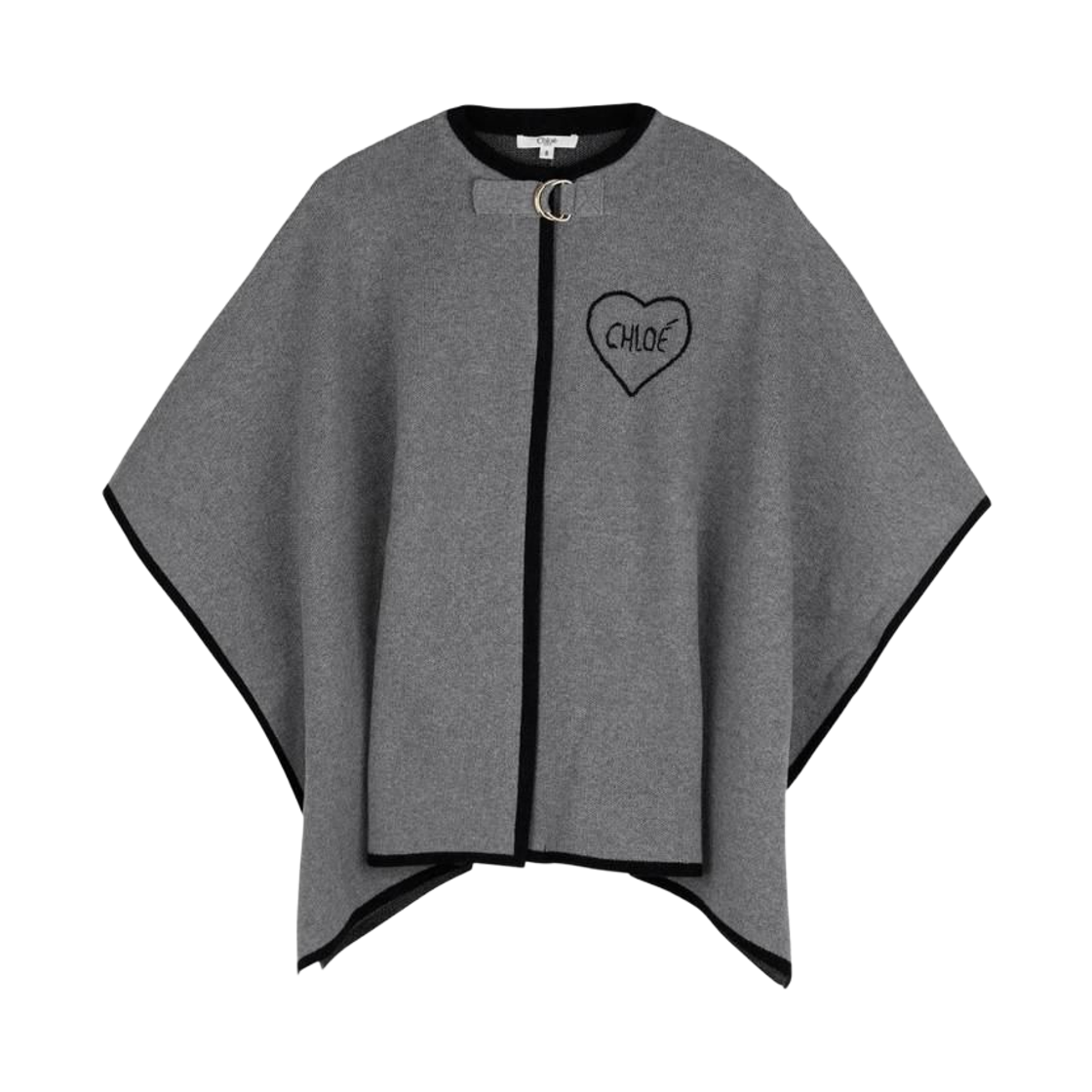 (키즈) 끌로에 로고 케이프 그레이((Kids) Chloe Logo Cape Grey)