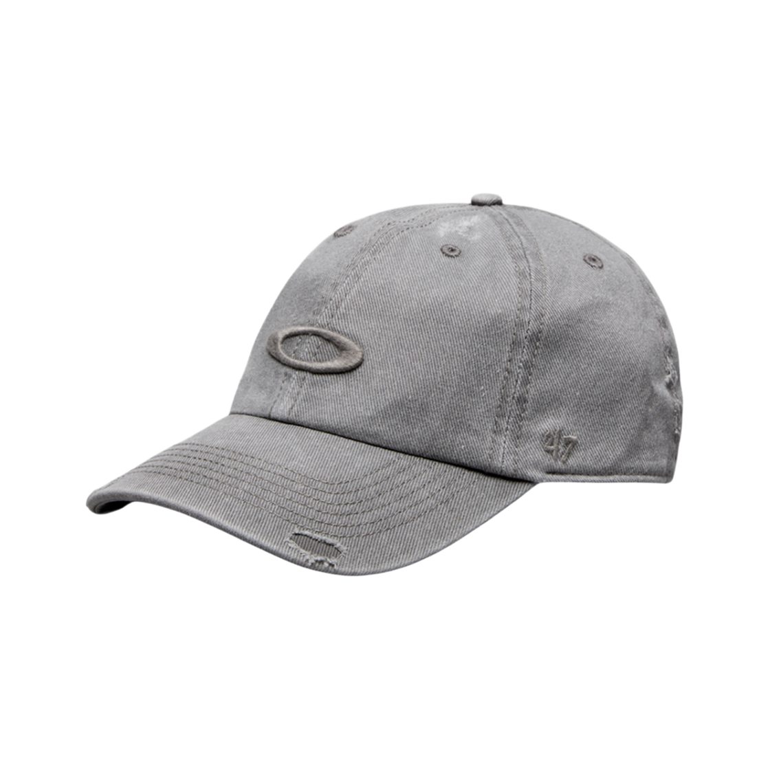 FOS902306-26Y Oakley x 47 Brand Reserve Distressed Cap Granite Grey