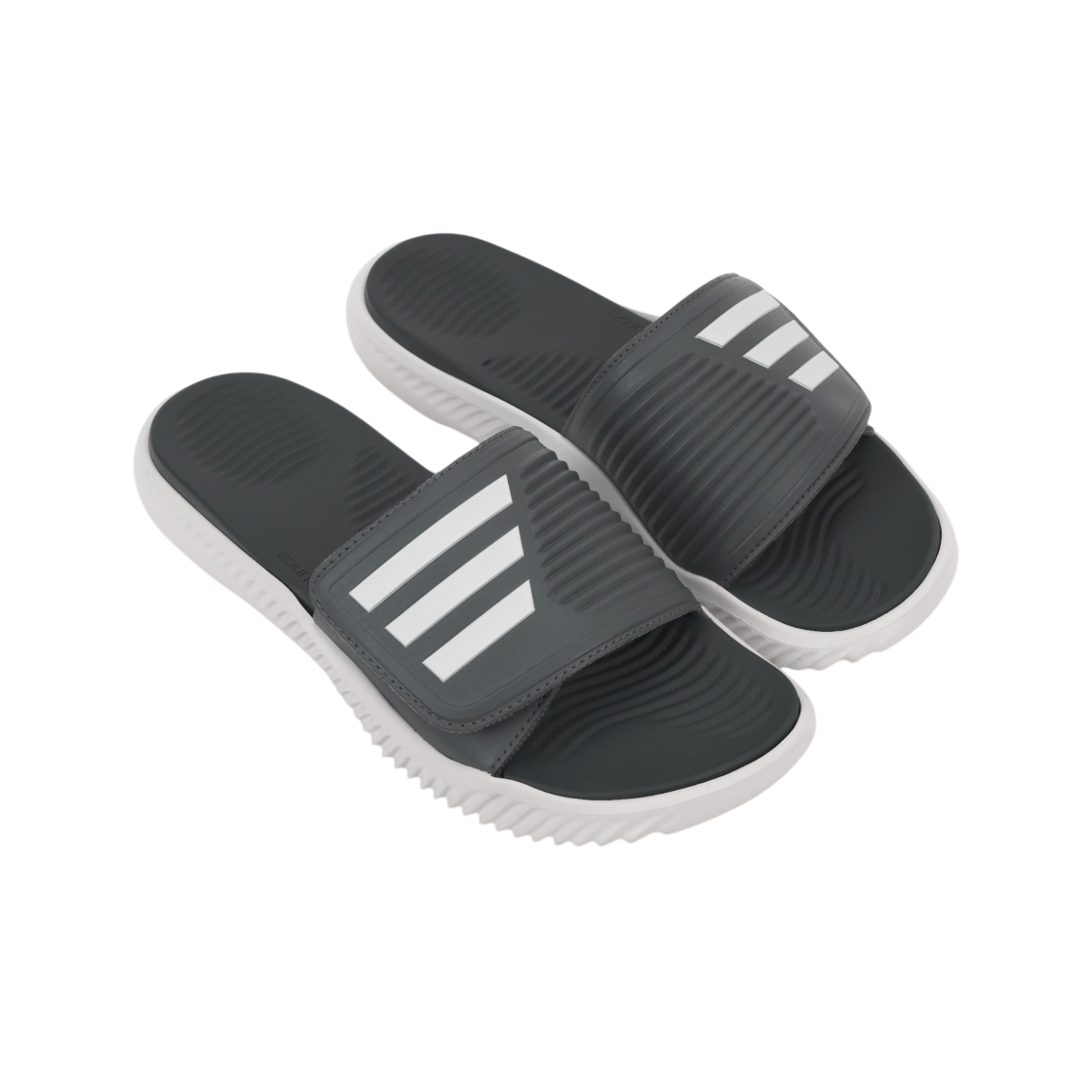 아디다스 알파바운스 슬라이드 그레이 파이브(Adidas Alphabounce Slide Grey Five) - 4