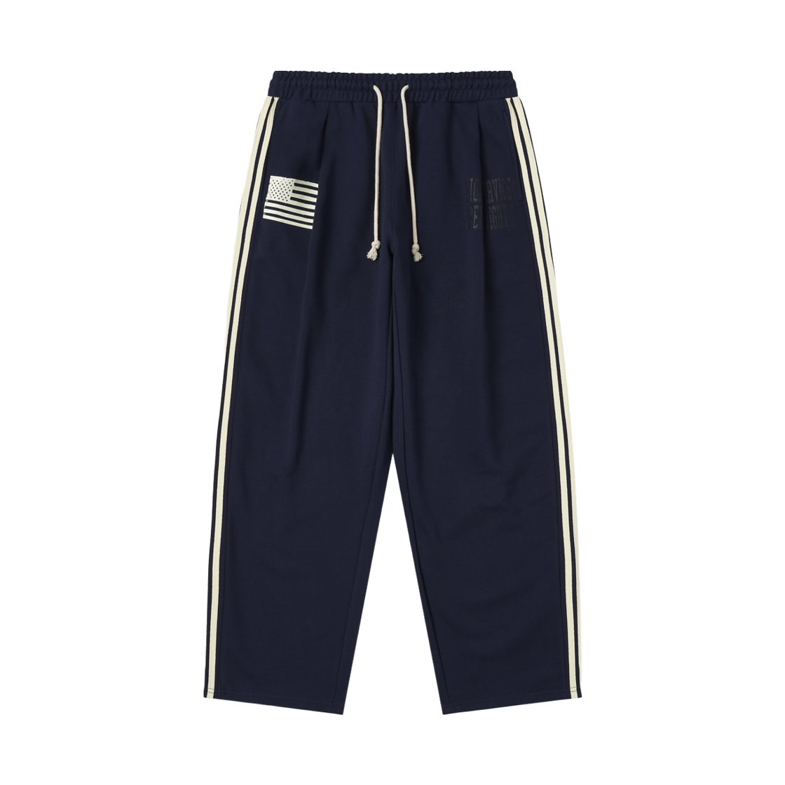 AM26FWPT11NV AMOU Vintage Side Stripe Sweatpants Navy