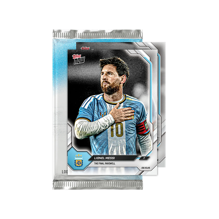 2026 아르헨티나 탑스 나우 - 리오넬 메시 파이널 페어웰 팩(2026 Argentina Topps NOW® - Lionel Messi Final Farewell)