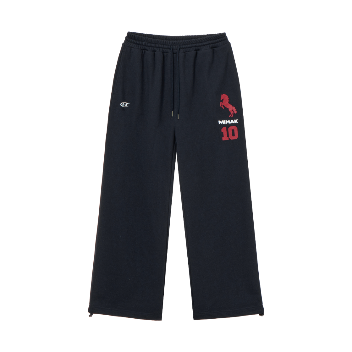 26FMP-1702NV MIHAK HORSE Numbering Wide Pants Navy