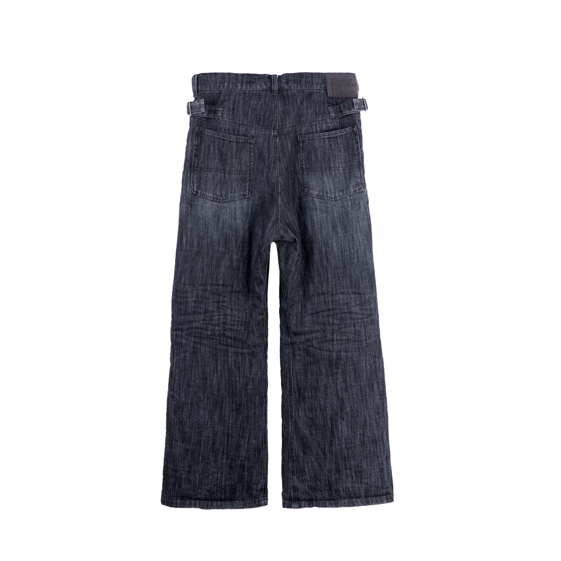 폴리테루 루즈드 에이지드 진 다크 인디고(Polyteru Loosed Aged Jeans Dark Indigo) - 2