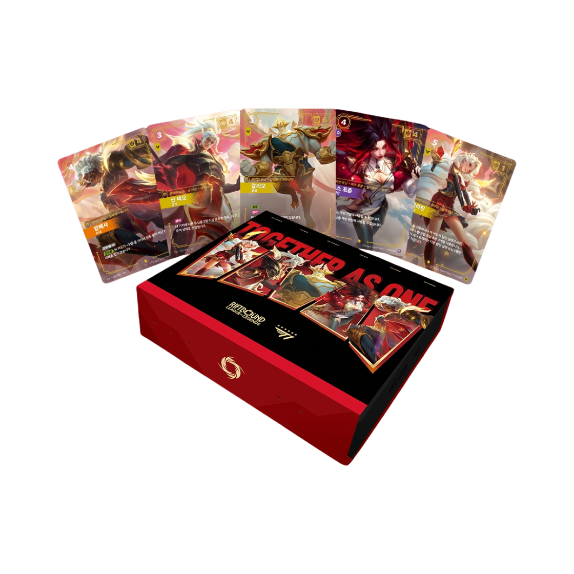 리프트바운드 2025 월드 챔피언십 T1 플레이어 번들 박스 (한글판)(Riftbound 2025 World Championship T1 Player Bundle Box (Korean Ver.)) — Main product photo