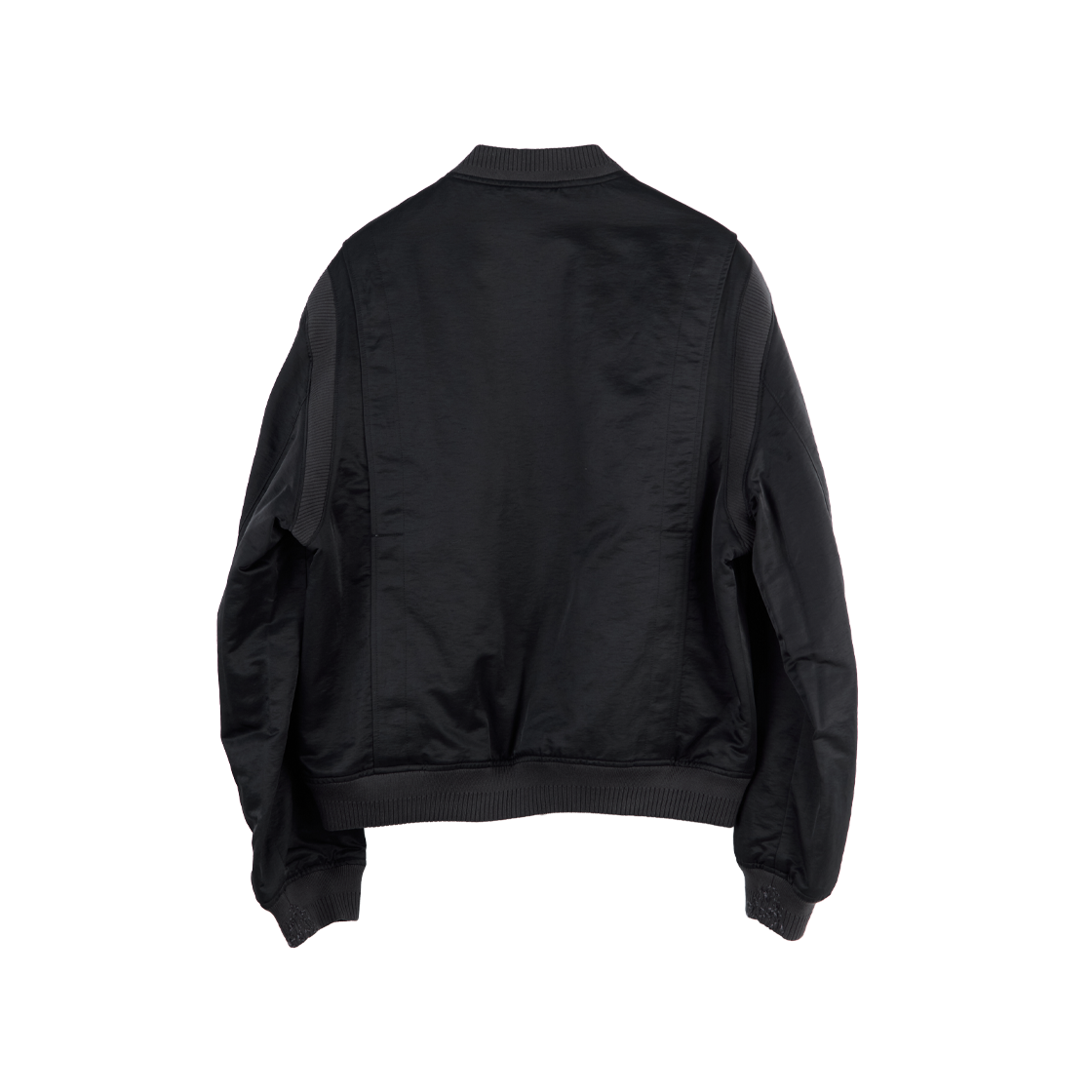 폴리테루 바시티 자켓 블랙(Polyteru Varsity Jacket Black) - 2