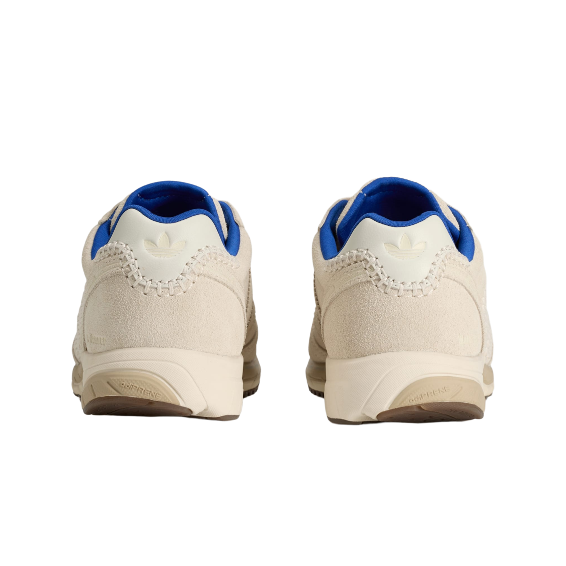 아디다스 x 웨일스 보너 아디제로 아디오스 스웨이드 원더 화이트 다크 브라운(Adidas x Wales Bonner Adizero Adios Suede Wonder White Dark Brown) - 3