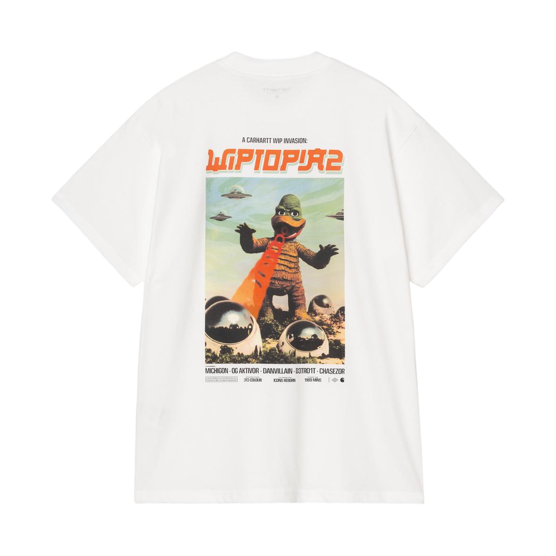 칼하트 WIP 숏슬리브 윕토피아 II 티셔츠 화이트(Carhartt WIP S/S Wiptopia II T-Shirt White) - 2