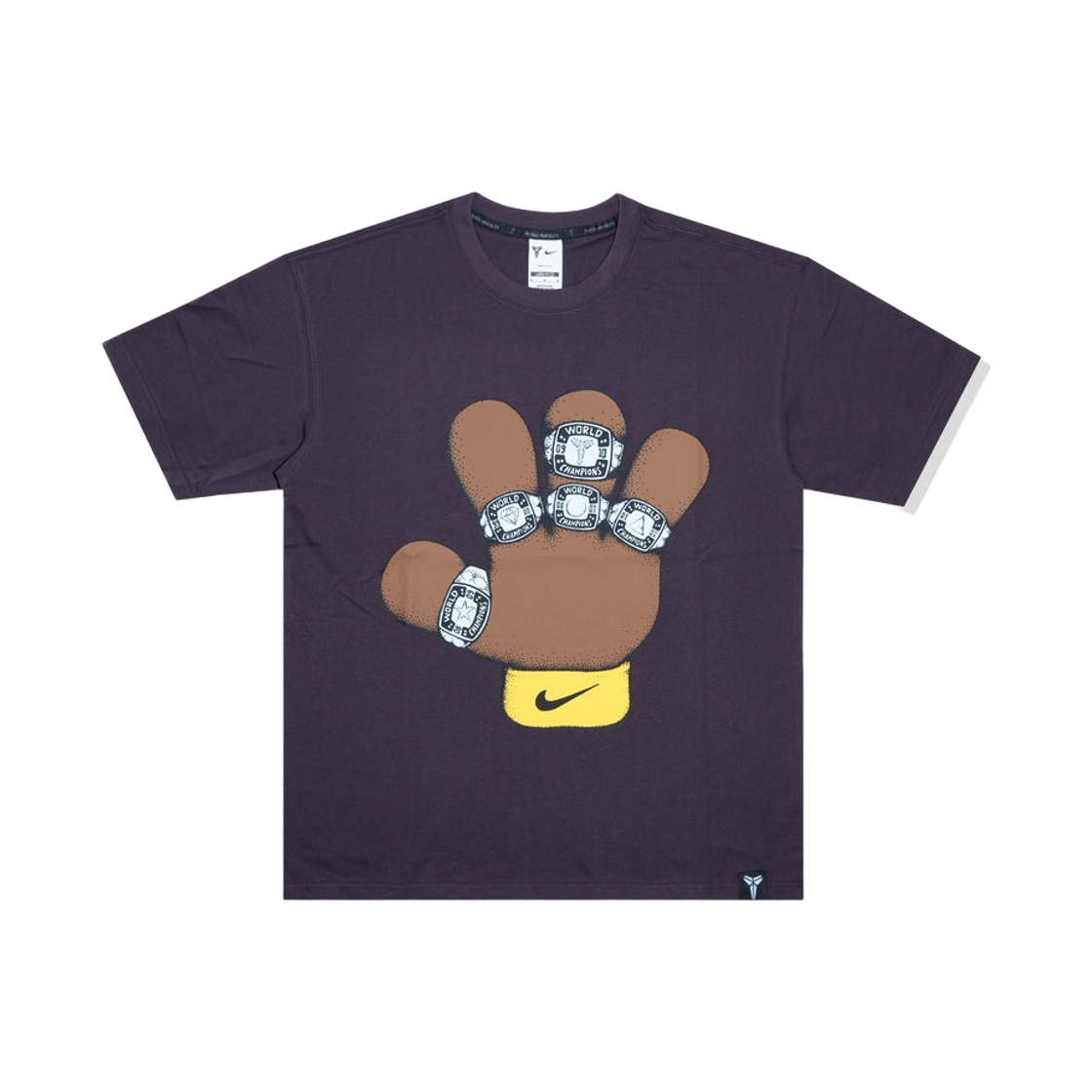 IR6994-647 Nike Kobe Dri-Fit Basketball T-Shirt Burgundy Ash - Asia