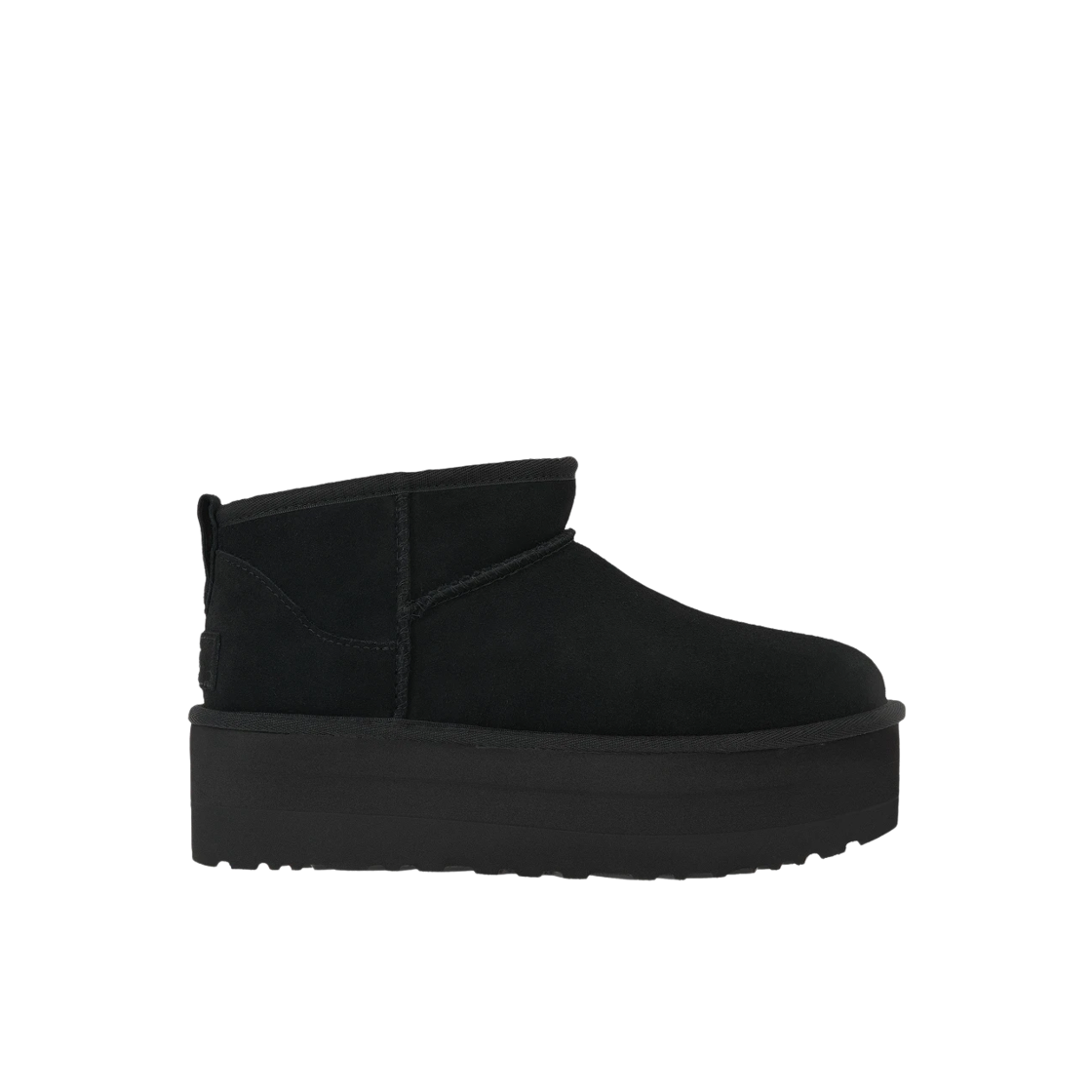 (W) 어그 클래식 울트라 미니 플랫폼 부츠 블랙((W) UGG Classic Ultra Mini Platform Boots Black)