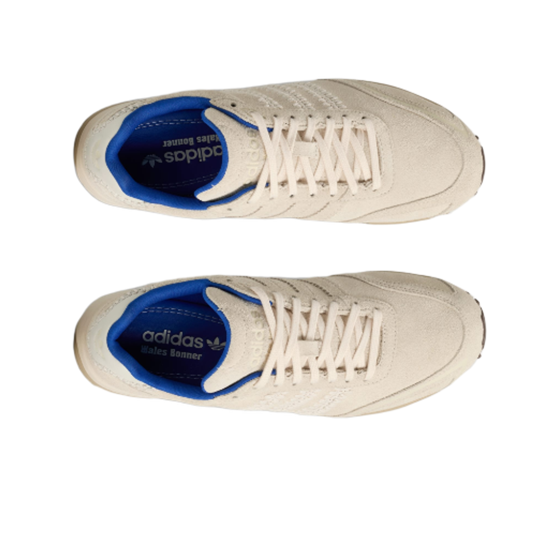 아디다스 x 웨일스 보너 아디제로 아디오스 스웨이드 원더 화이트 다크 브라운(Adidas x Wales Bonner Adizero Adios Suede Wonder White Dark Brown) - 2