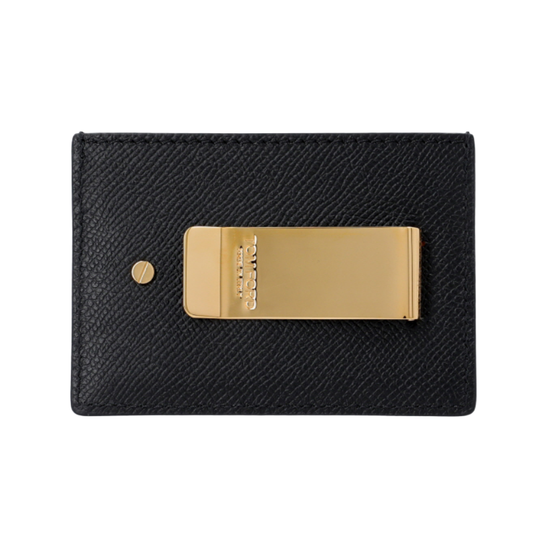 톰포드 TF 로고 그레인 레더 머니 클립 블랙(Tom Ford TF Logo Grain Leather Money Clip Black) - 2