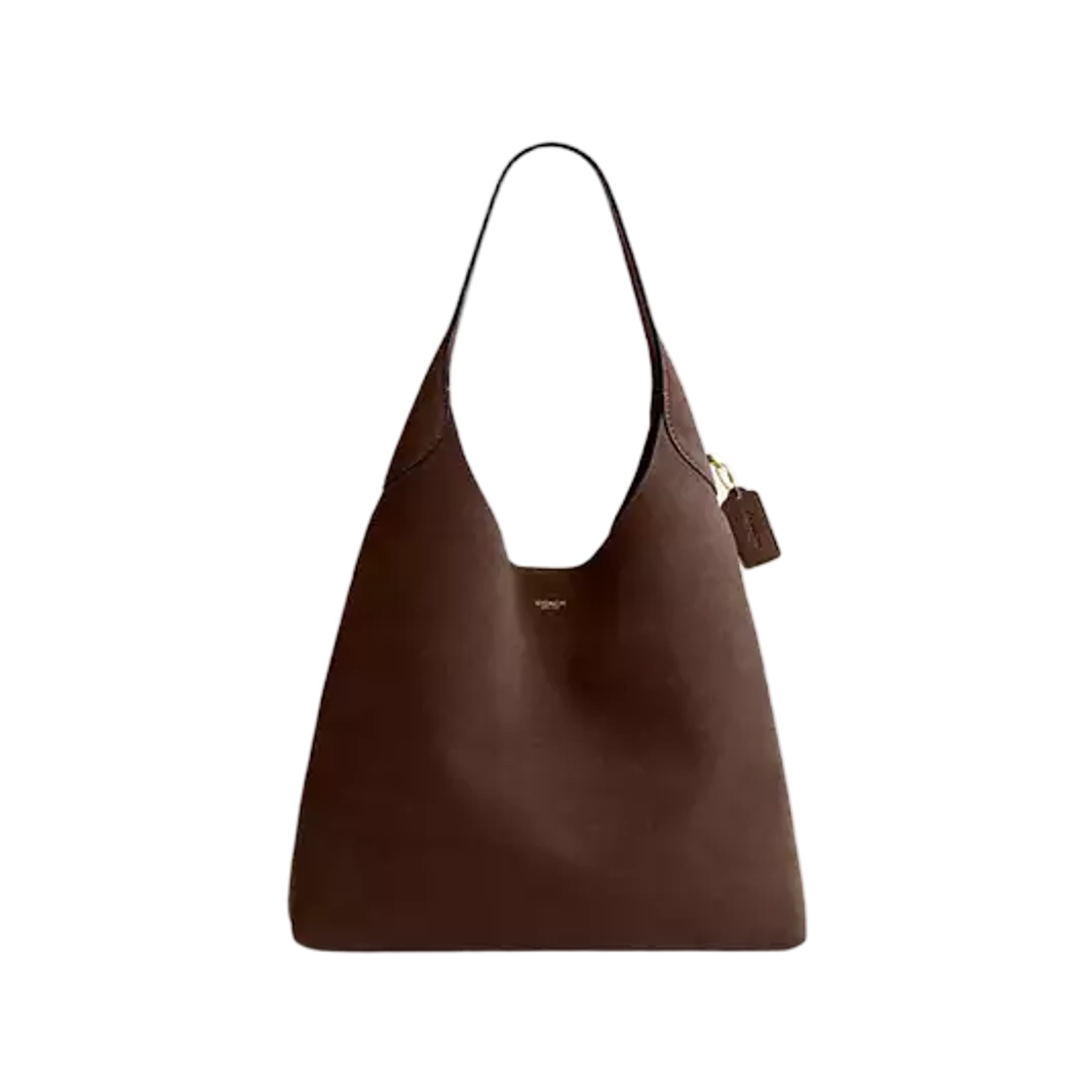 CW636-B4Z5D Coach Brooklyn Shoulder Bag 39 B4 Dark Chocolate