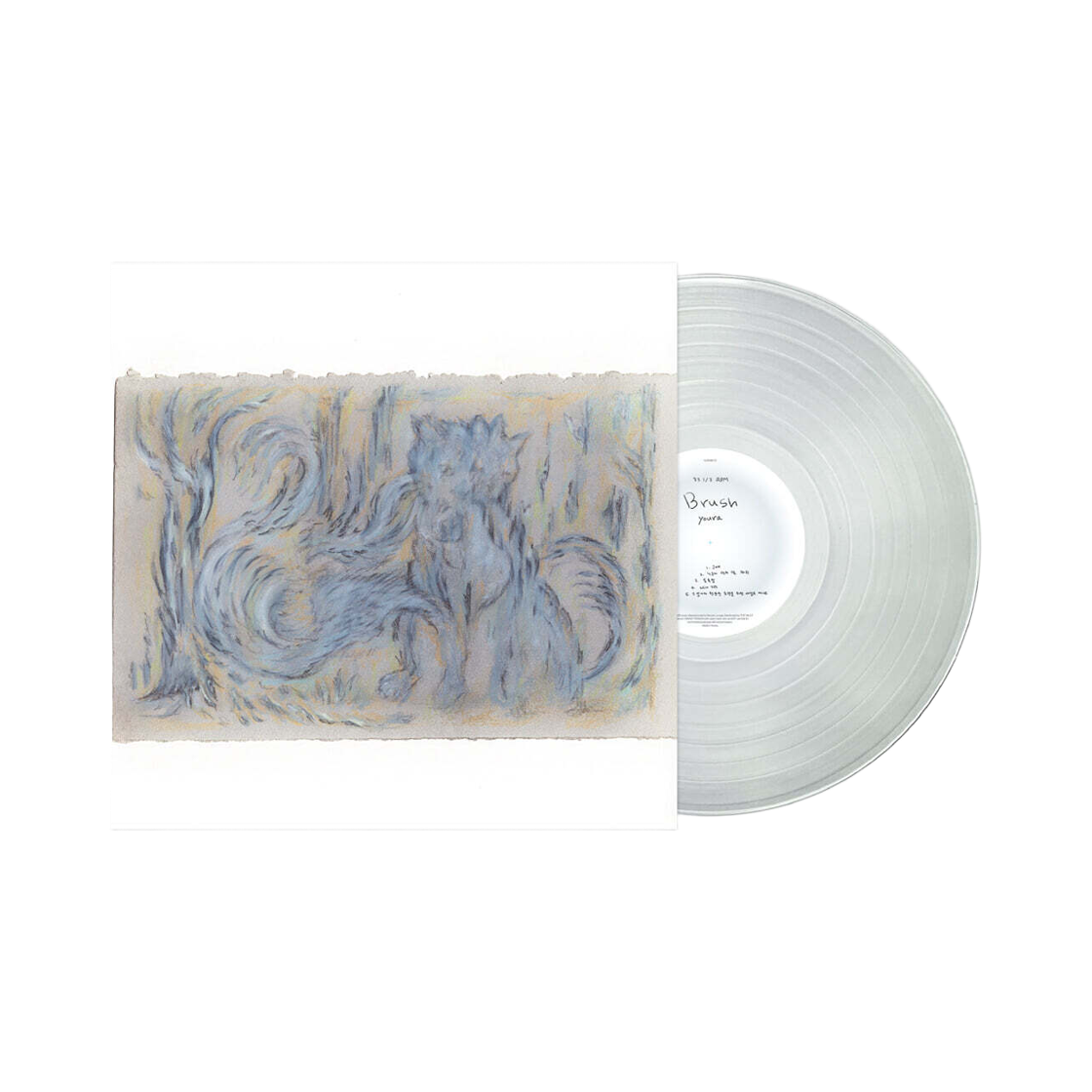 - Youra 1st EP Brush LP Clear White
