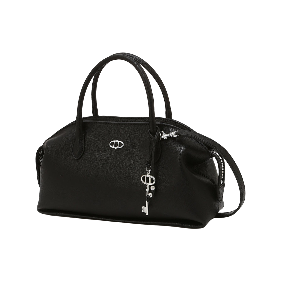 AABA75485BK Athe Vanessabruno Acc [Mandu] Black Mandu Tote & Crossbody Bag S Black