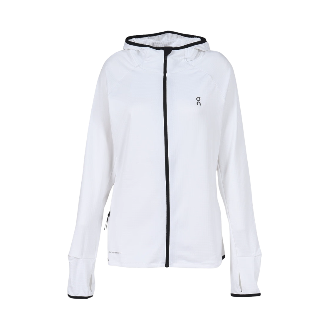 1WG30760069 (W) On Running Climate Zip Hoodie White