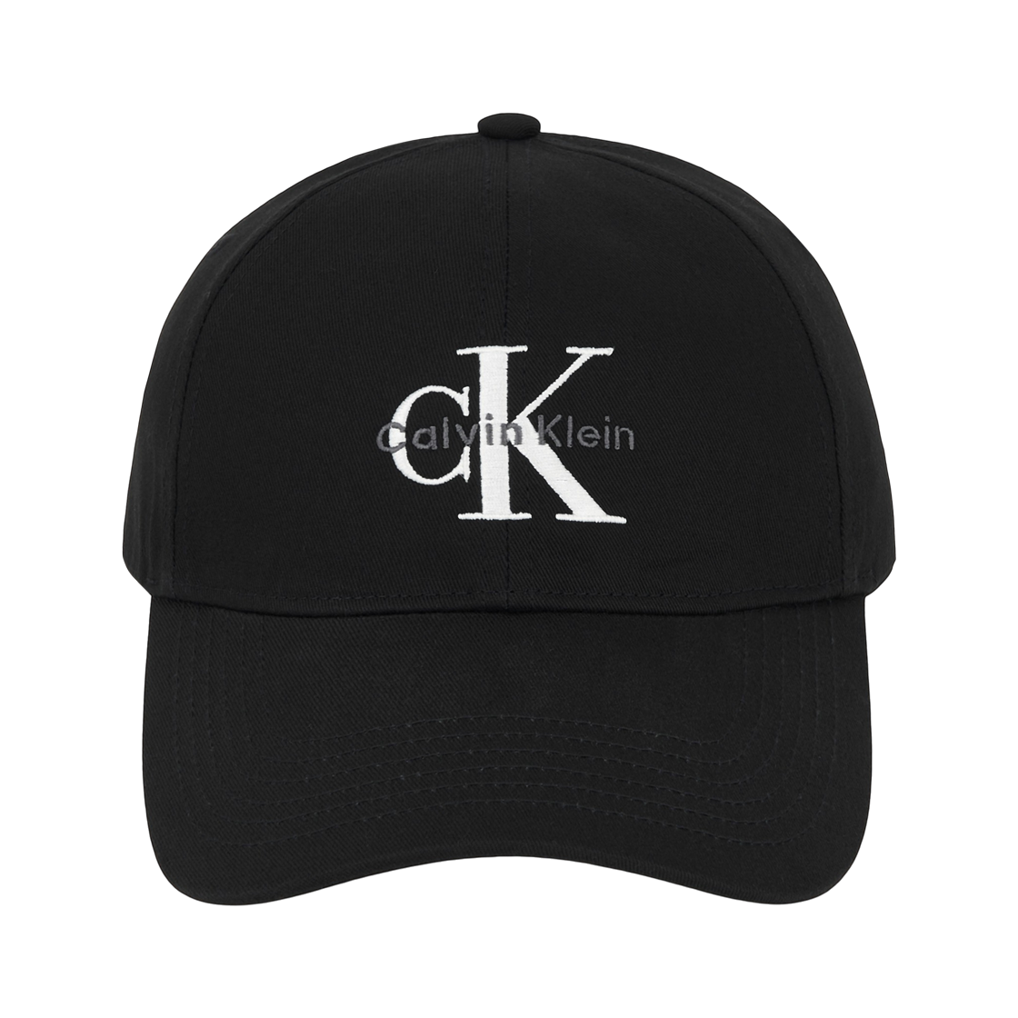 4G5004GUB1 / LV04G5004GUB1 Calvin Klein CKJ Monogram Embroidery Ball Cap Black